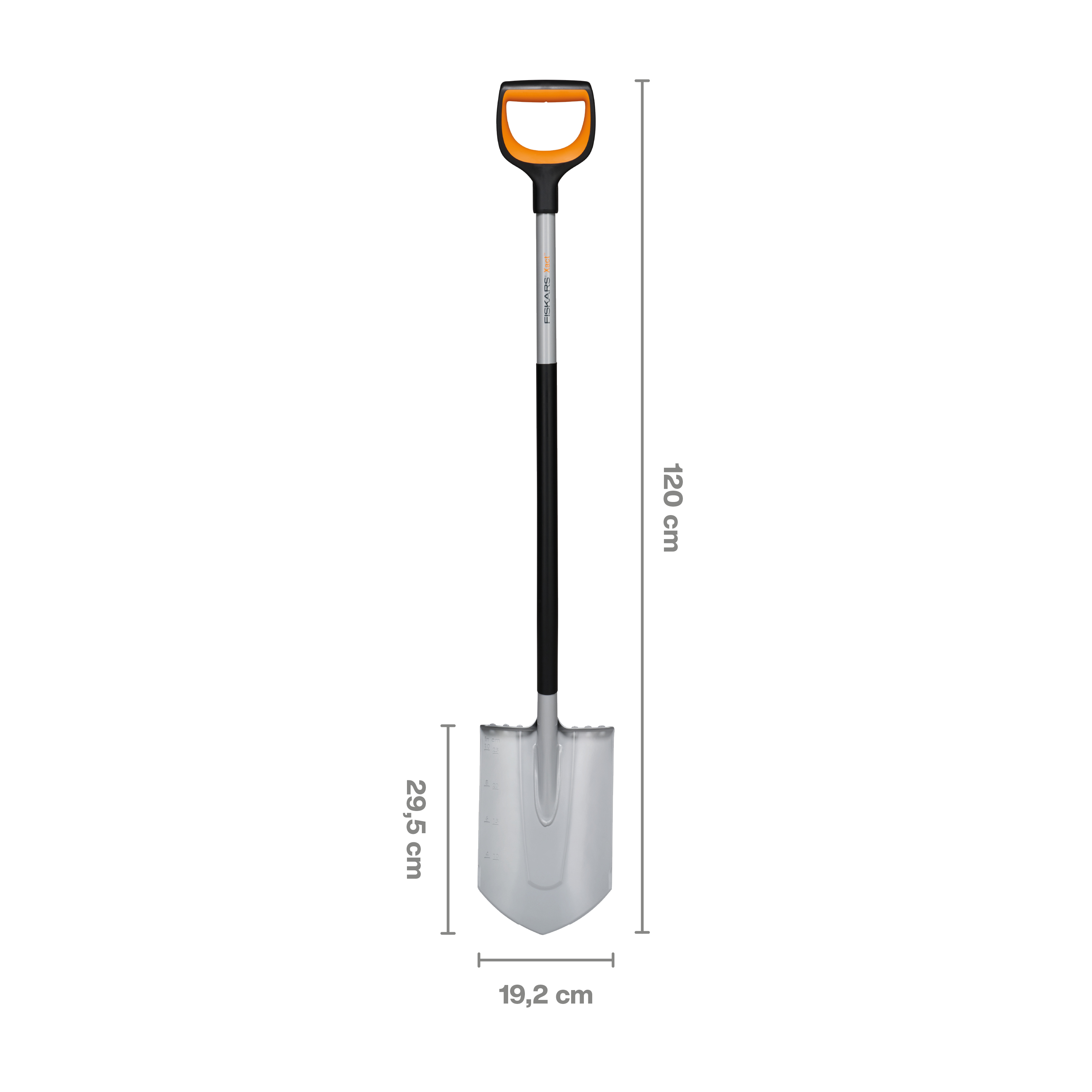 Fiskars Xact Gärtnerspaten, spitz Fiskars Xact Gärtnerspaten, spitz