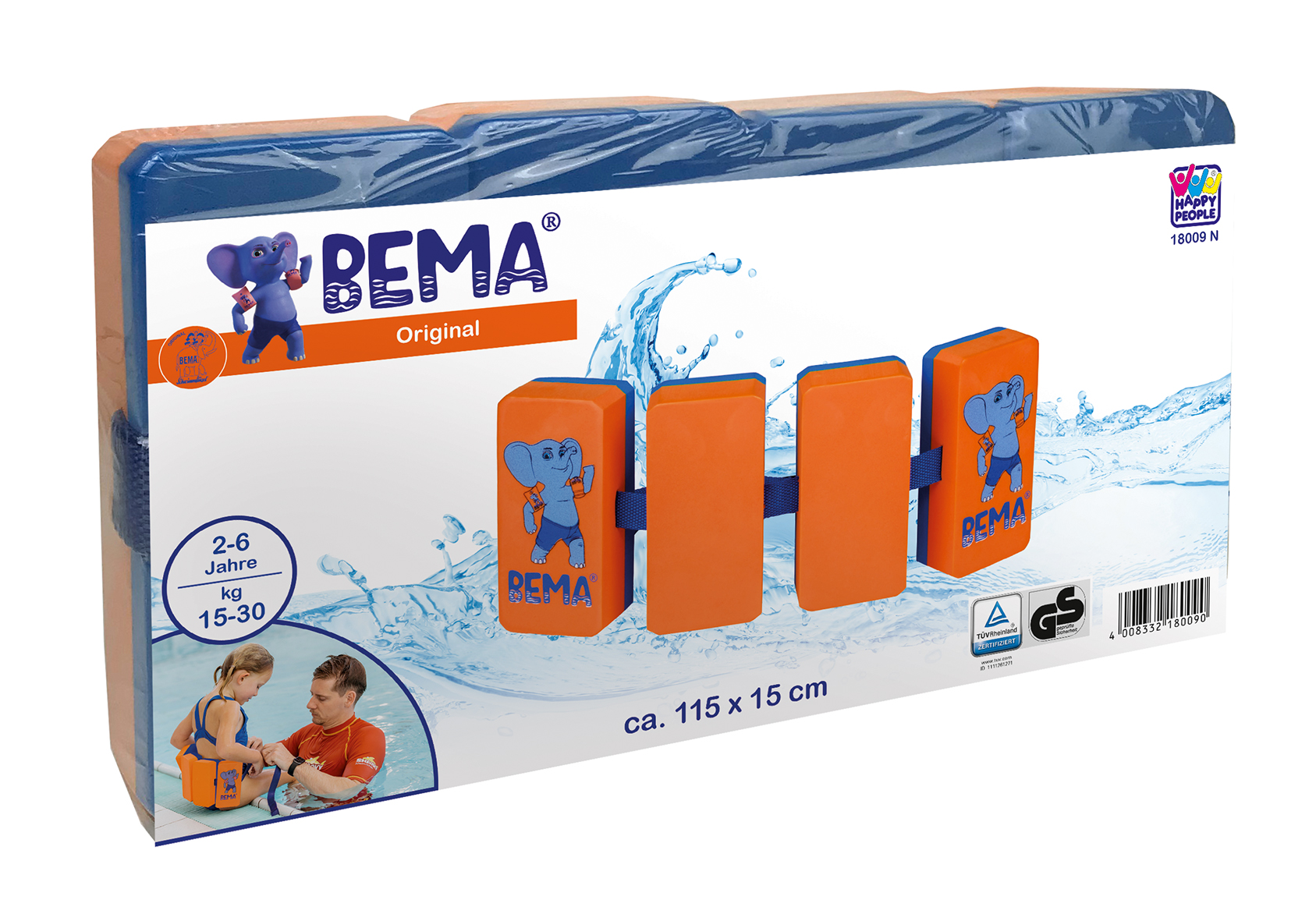 Bema Schwimmlernhilfe mit 4 Auftriebskörper Bema Schwimmlernhilfe mit 4 Auftriebskörper