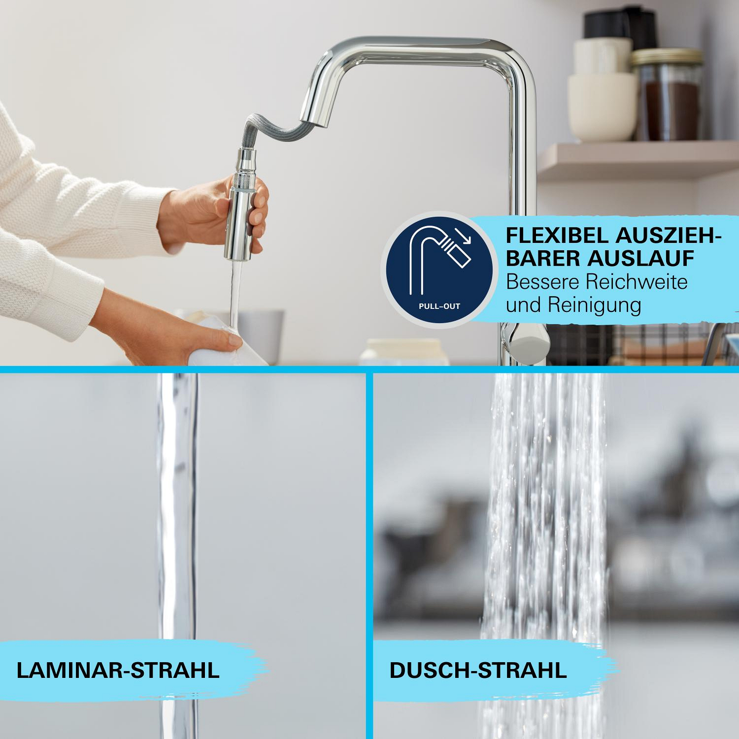 Grohe StartEdge Einhand-Spültischbatterie, 1/2"