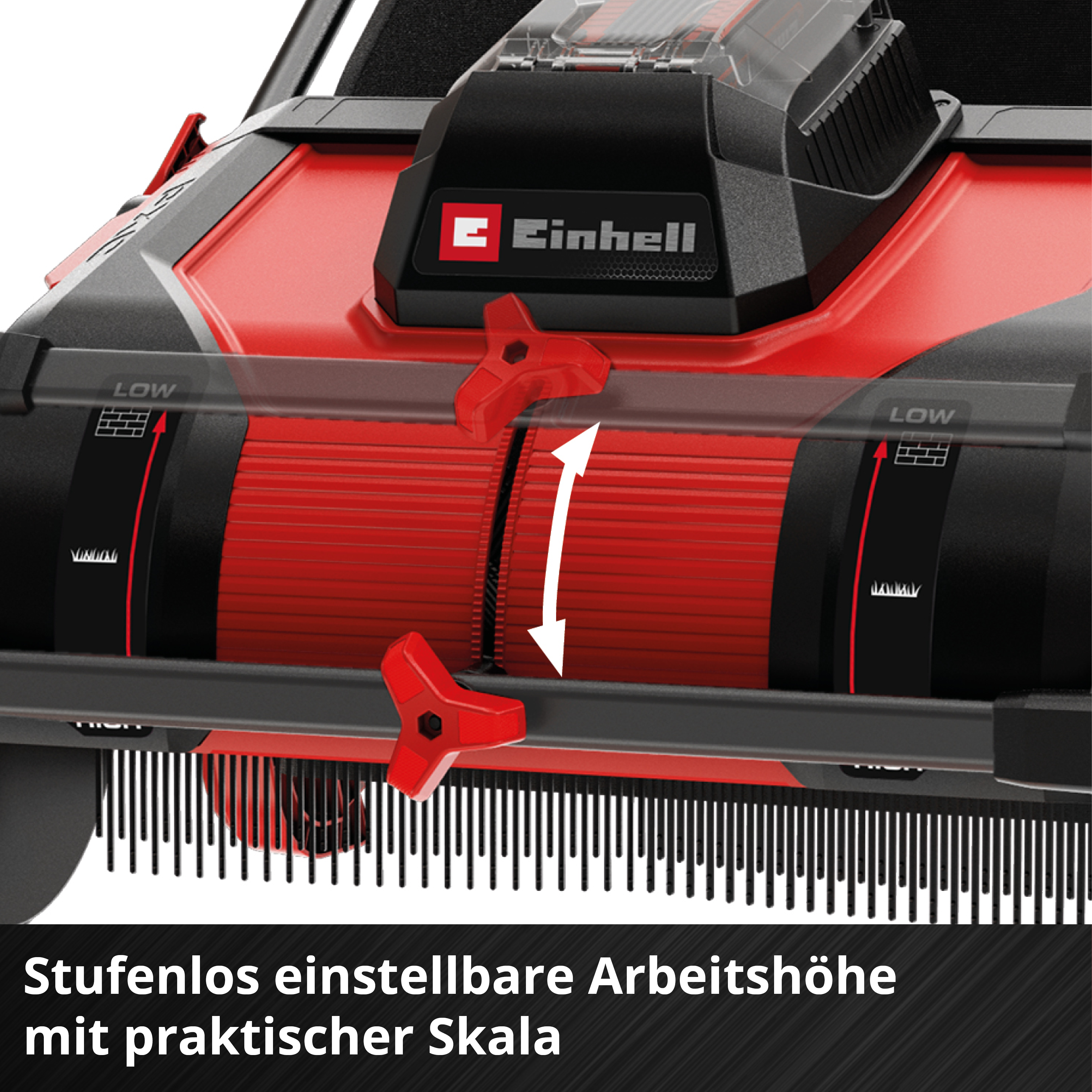 Einhell Akku-Laub- und Rasensammler GE-GC 18/55 Li E-Solo