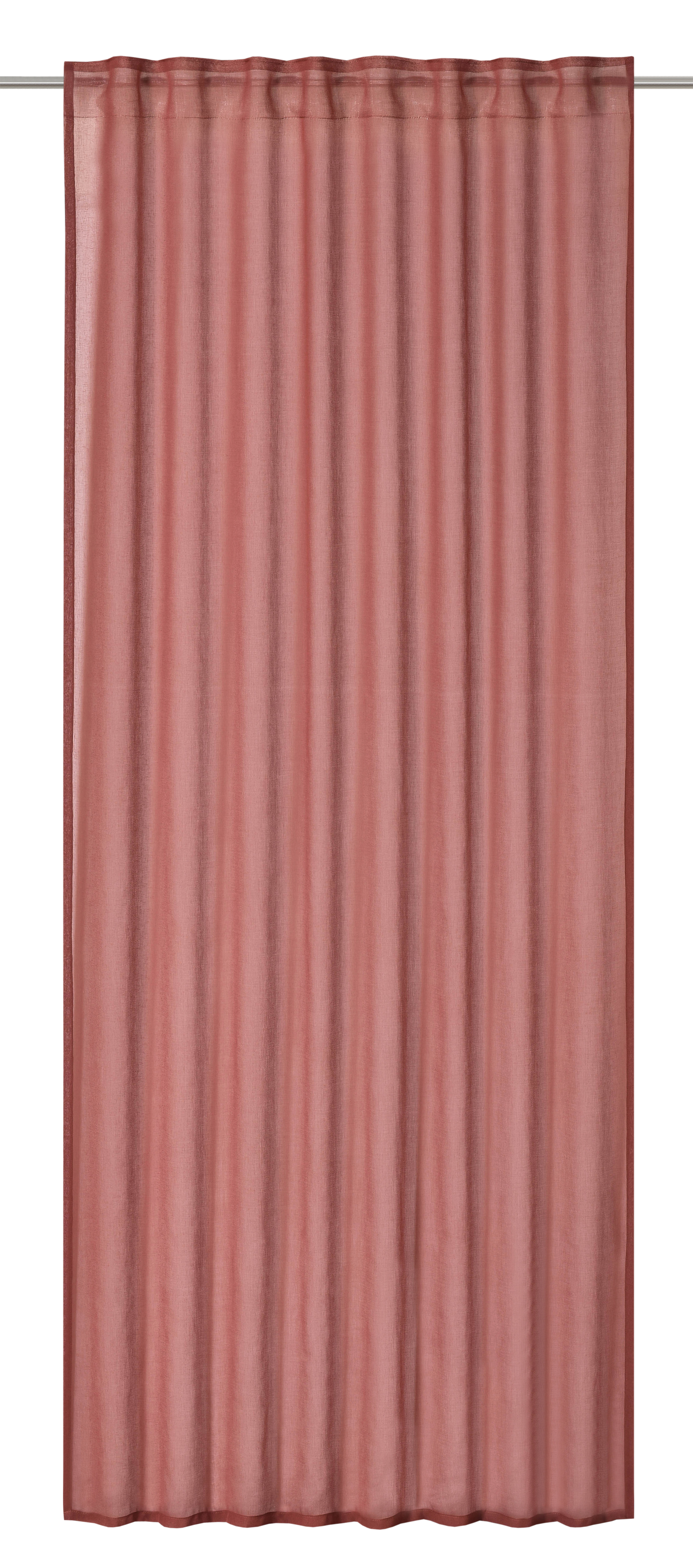 Elbersdrucke Vorhang Air 06, cognac-rot, 140 x 255 cm Elbersdrucke Vorhang Air 06, cognac-rot, 140 x 255 cm