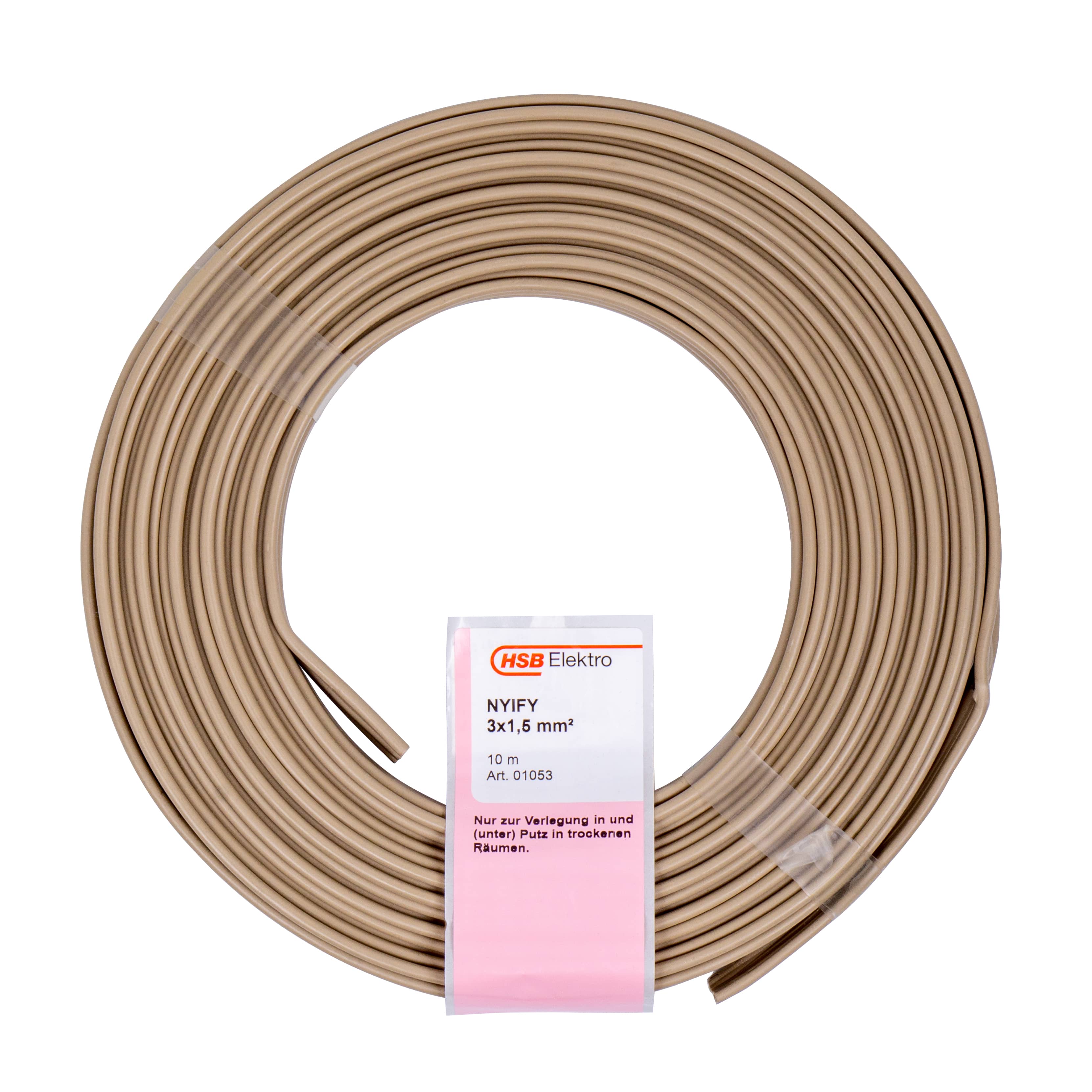 370450UixXU17nc83qz STEGLEITUNG NYIF-J 3X1,5MM²,10M