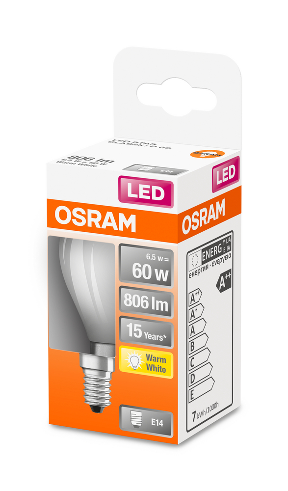 4058075434929_Packaging_image OSRAM LEUCHTMITTEL LED RETROFIT CLASSIC P 60 6.5 W/2700