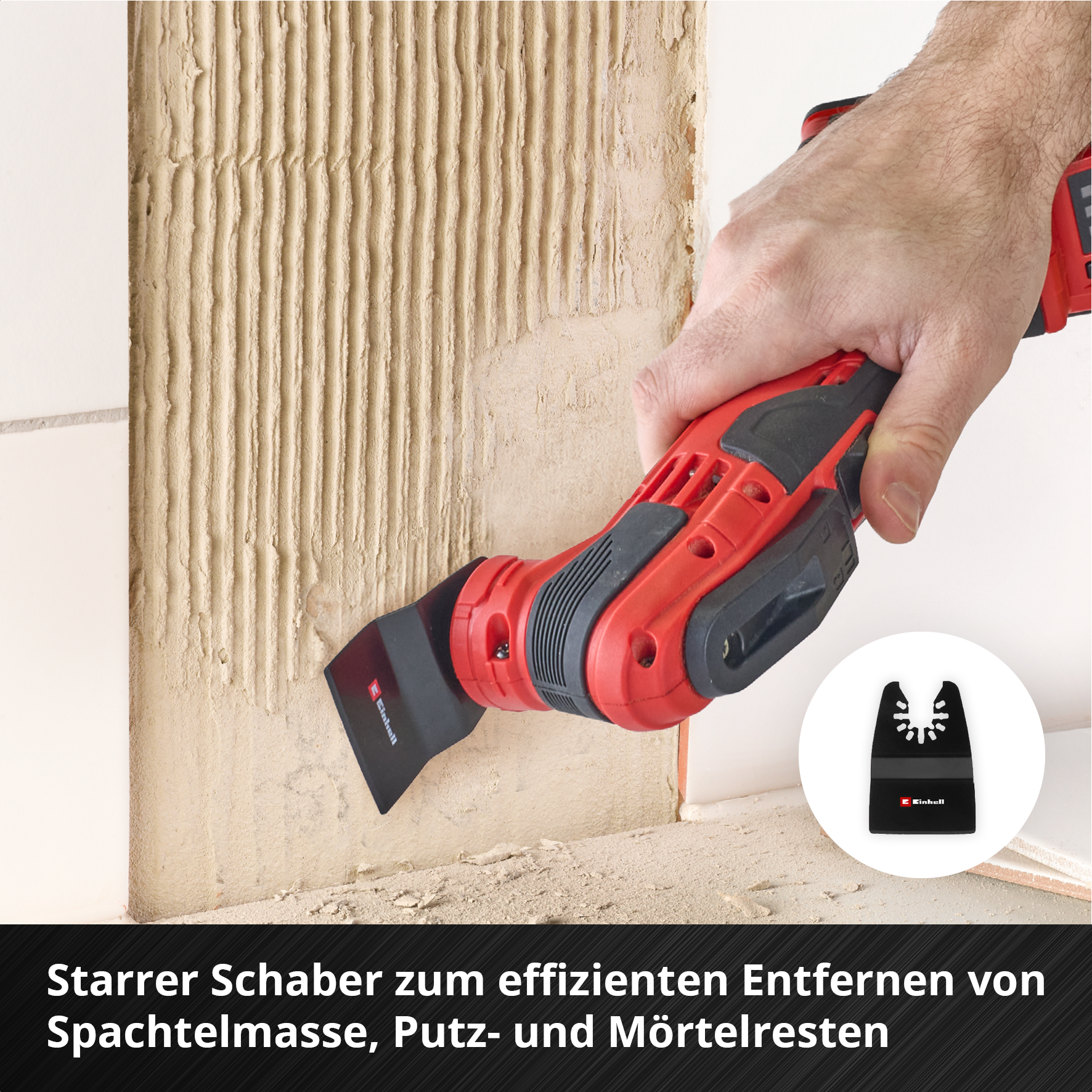 Einhell XL-PLUS-CASE Multitool-Set mit Universalaufnahme, 10-tlg. 