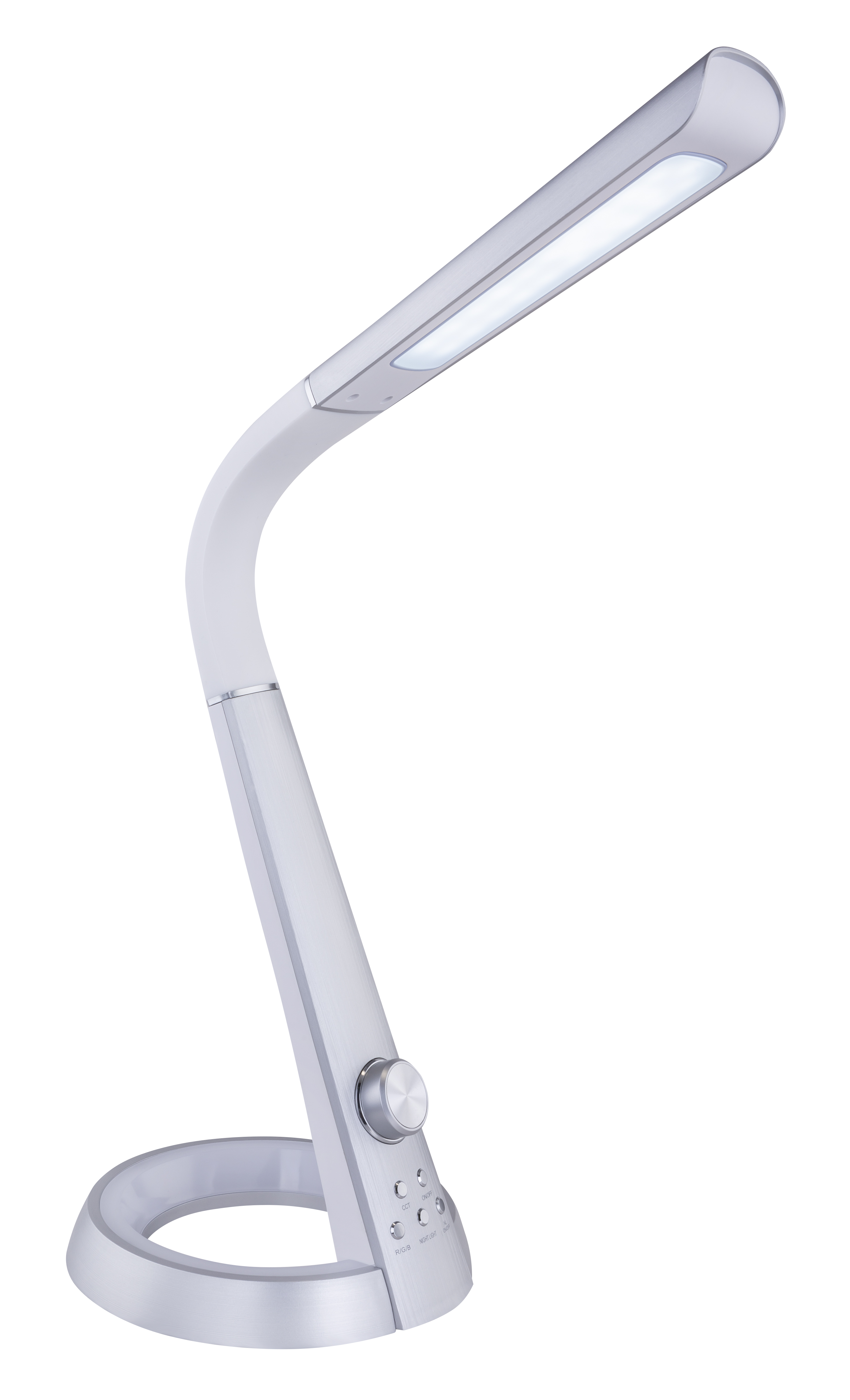711927_f GLOBO TISCHLEUCHTE 8W RGB SILB.USB-CHARGING/TOUCH/