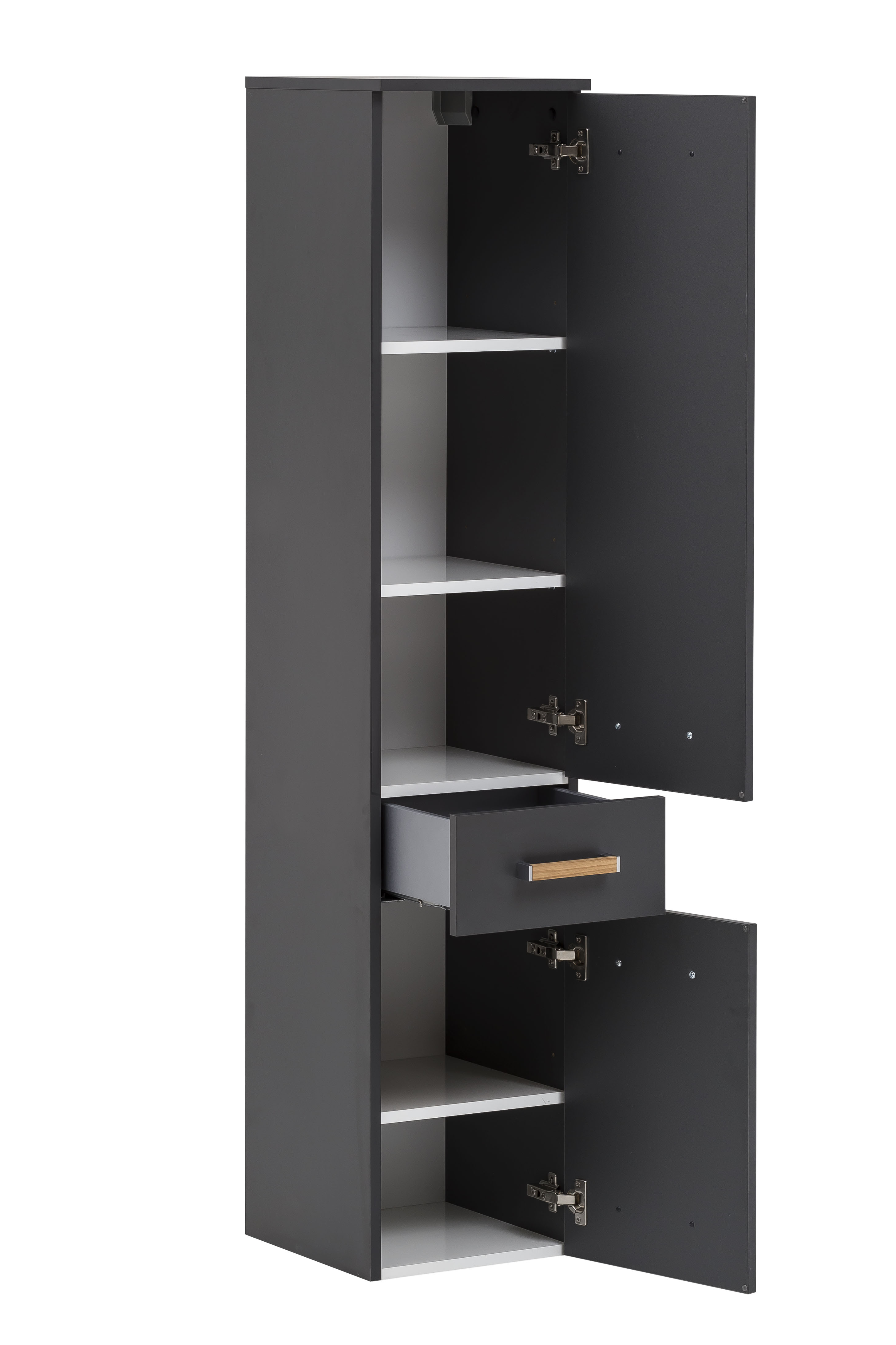 W. Schildmeyer Hochschrank Duo, anthrazit W. Schildmeyer Hochschrank Duo, anthrazit