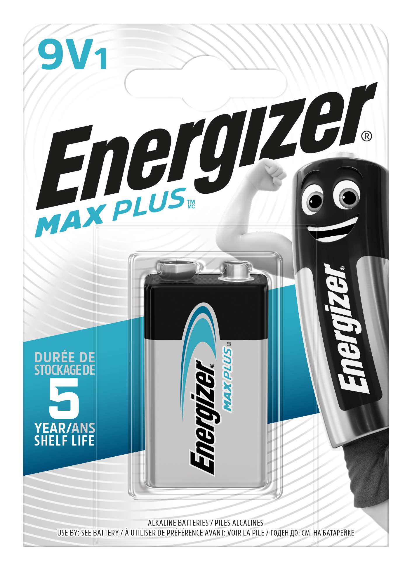 7638900423389 ENERGIZER BATTERIEN MAX PLUS E-BLOCK (9V) 1 STÜCK