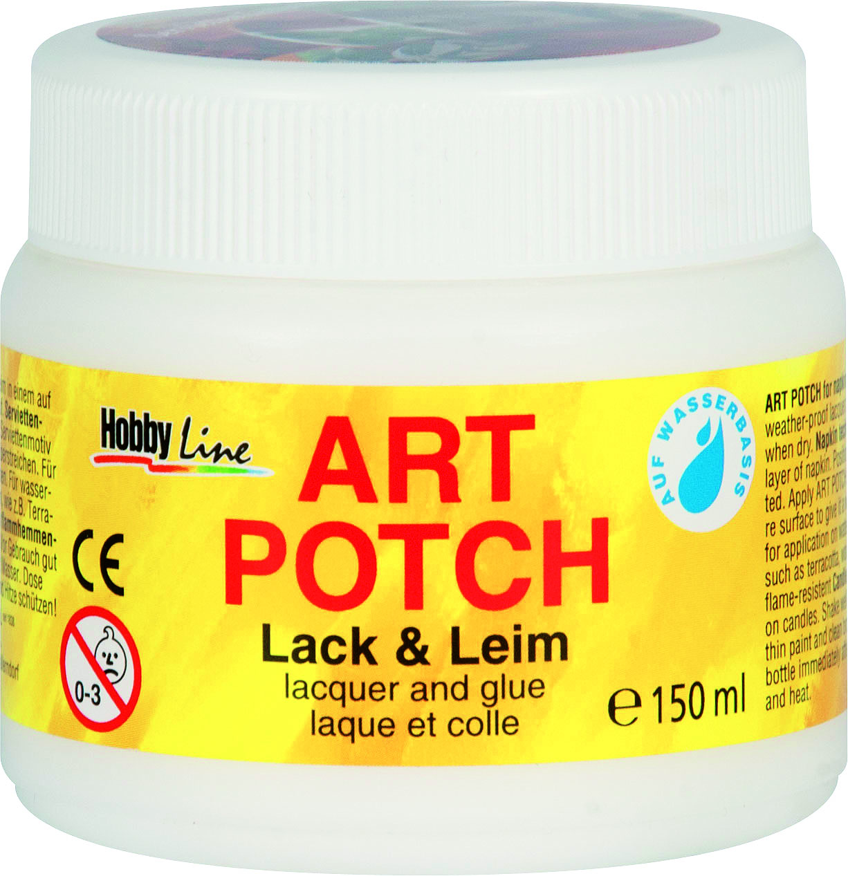 4000798492519 ART POTCH LACK&LEIM 150ML KREUL