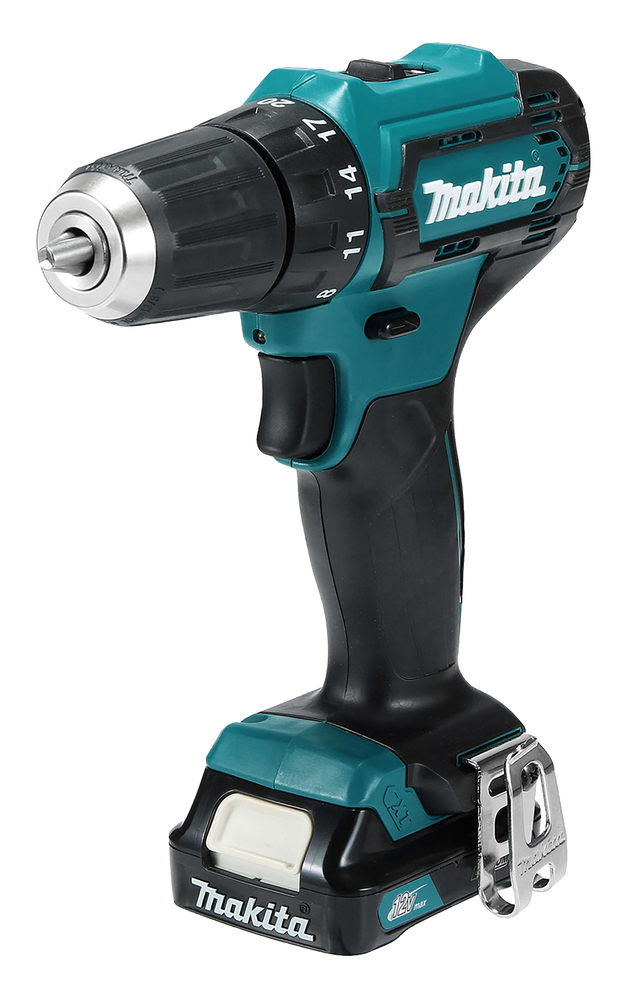 Makita Akku-Bohrschrauber DF333D, inkl. 2Ah und 12V Akku & Ladegerät