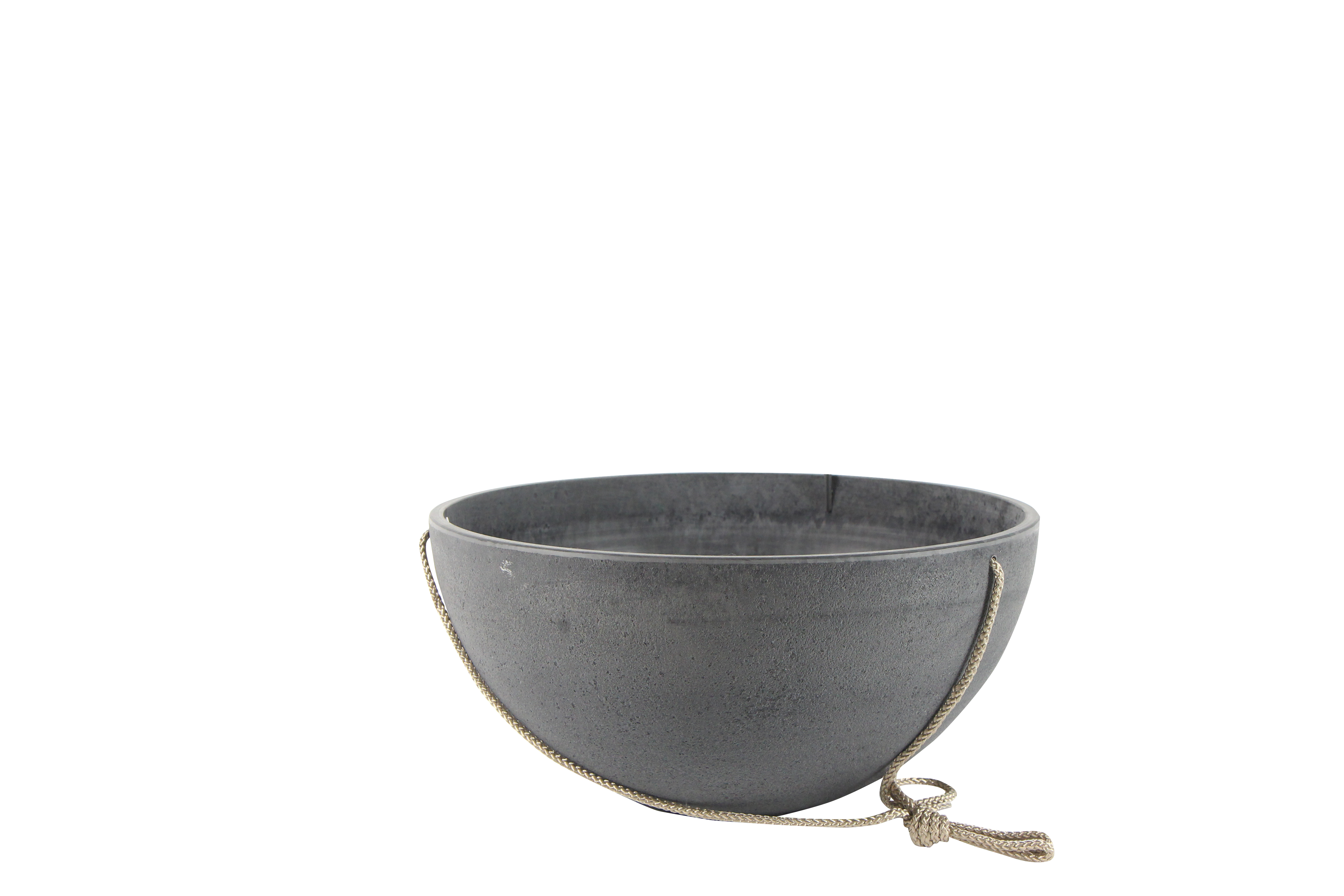 TS Hängetopf Nova concrete grau, Ø35 H17 TS Hängetopf Nova concrete grau, Ø35 H17