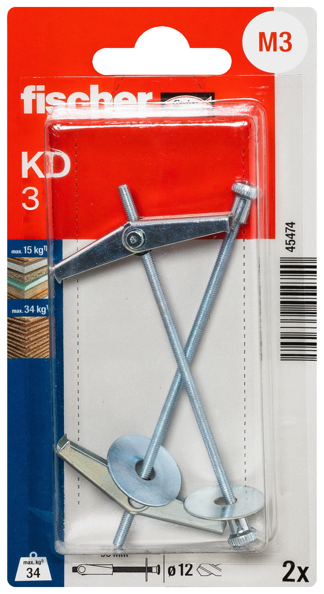 fischer Kippdübel KD 3 K (2)