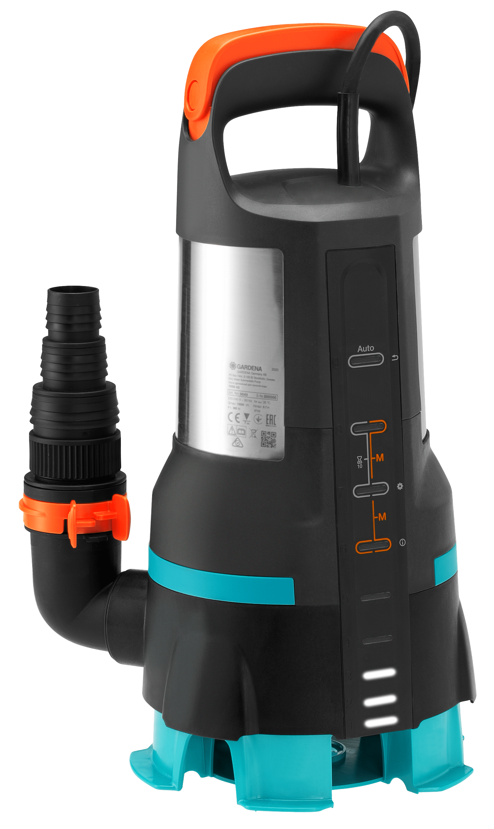 II-133434 Gardena Klar-/ Schmutzwassertauchpumpe 19500 Aquasensor