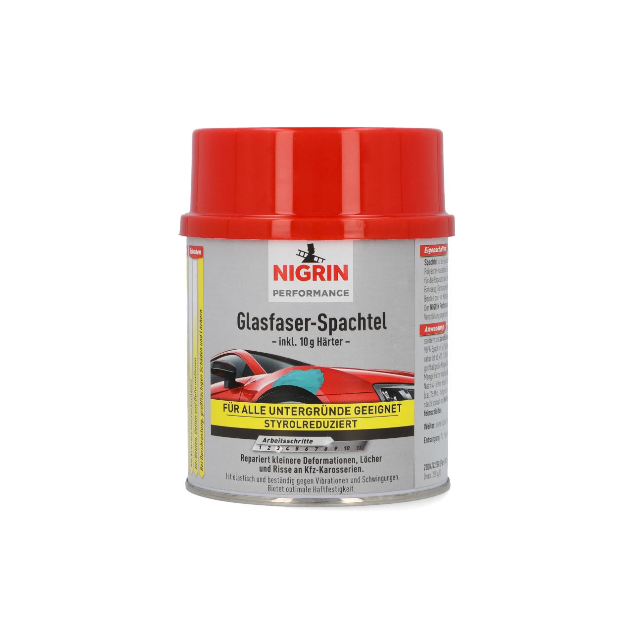 162221 NIGRIN PERFORMANCE GLASFASER-SPACHTEL 500G