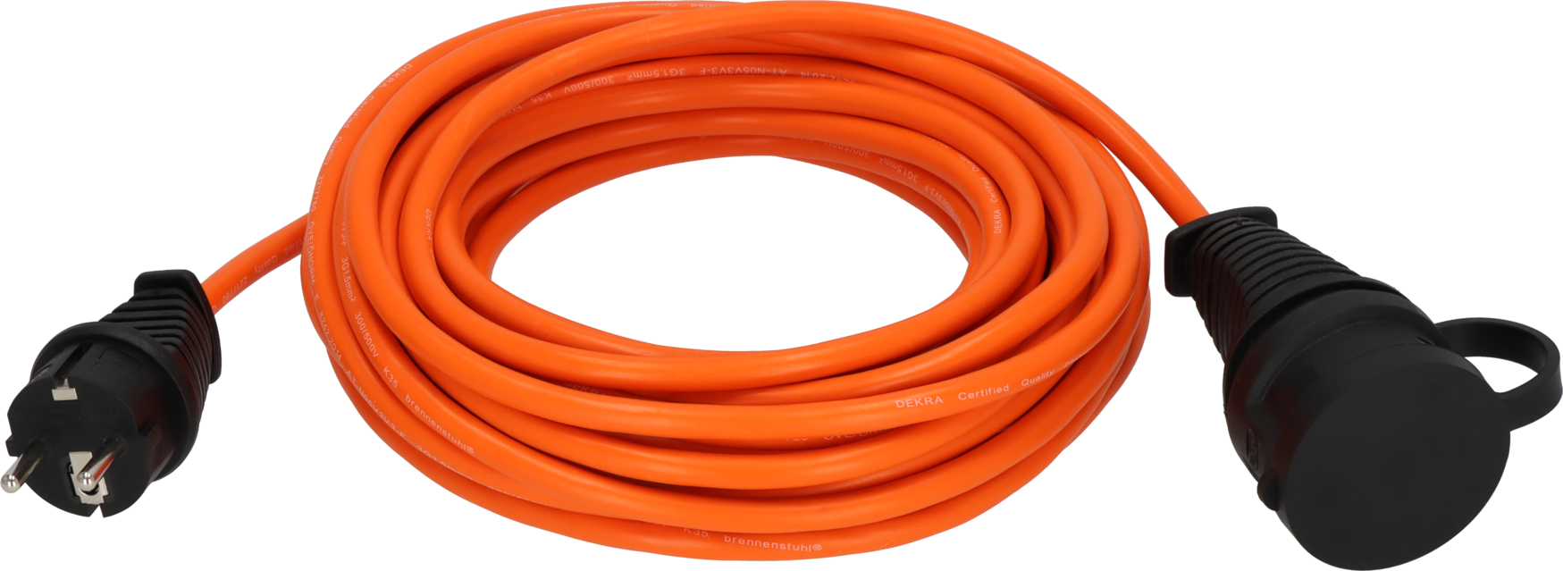 Brennenstuhl BREMAXX Verlängerungskabel, 10 m Kabel in orange Brennenstuhl BREMAXX Verlängerungskabel, 10 m Kabel in orange