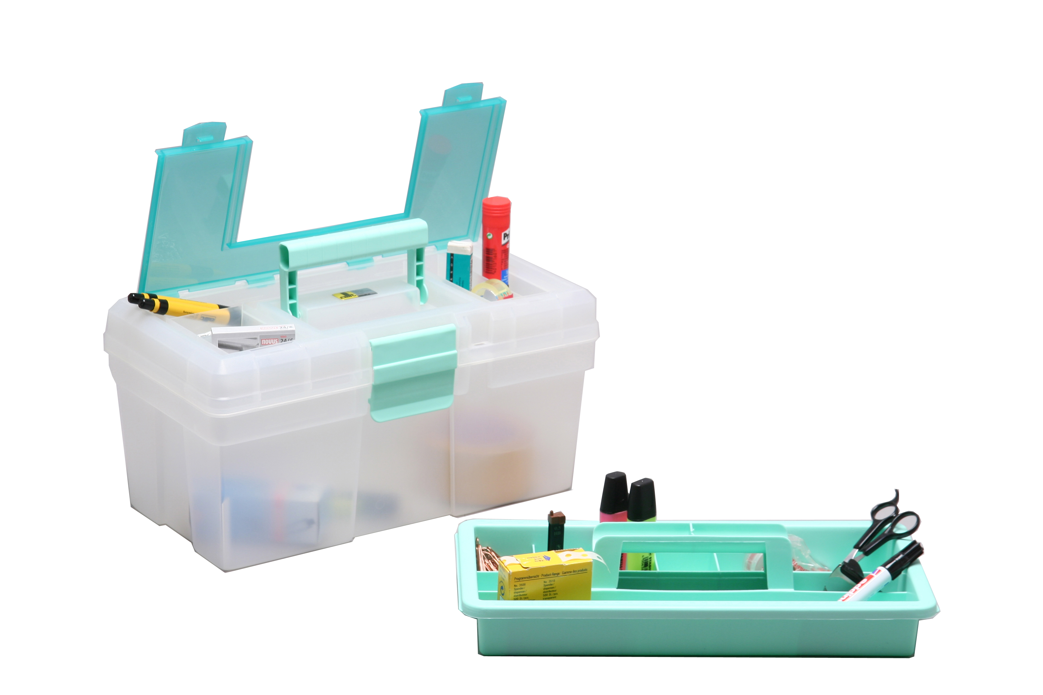 416413_3 Allit Aufbewahrungskoffer McPlus Clear 16