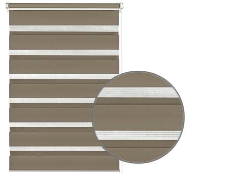 670668_01 GARDINIA DOPPELROLLO EASYF. MOCCA 45X150CM