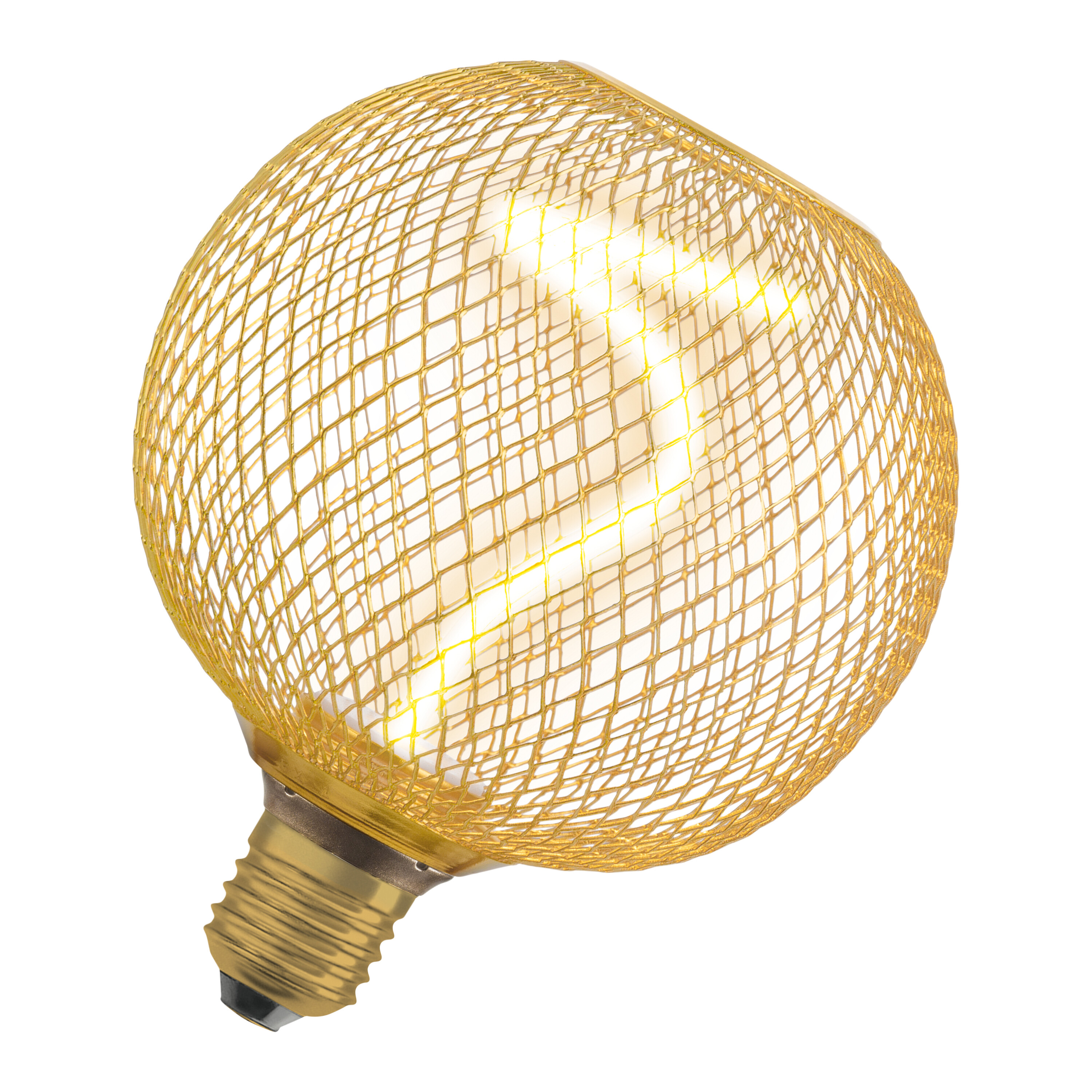 Osram LED Leuchte Globe, gold, warmweiß, E27