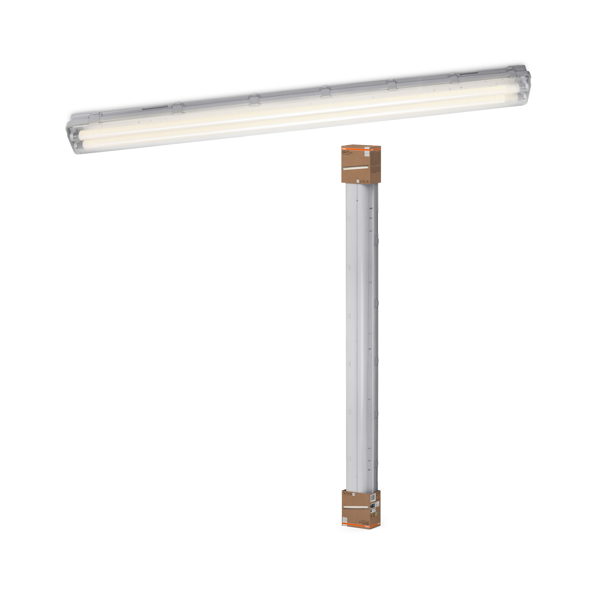 Osram Feuchtraumlampe Essential, 120 cm, 2X15W