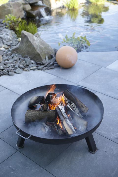 336002-2 Feuerschale aus Eisen 80x30cm