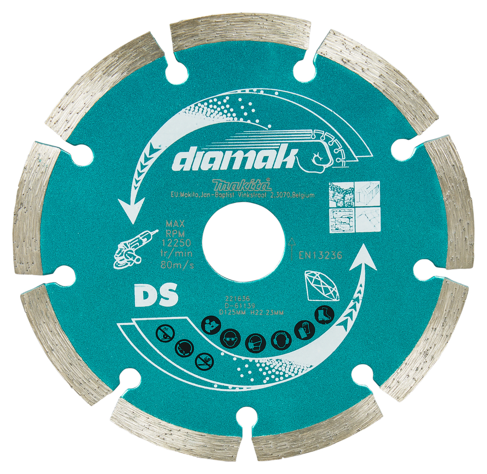 Makita Diamanttrennscheibe DIAMAK, 125 mm Makita Diamanttrennscheibe DIAMAK, 125 mm