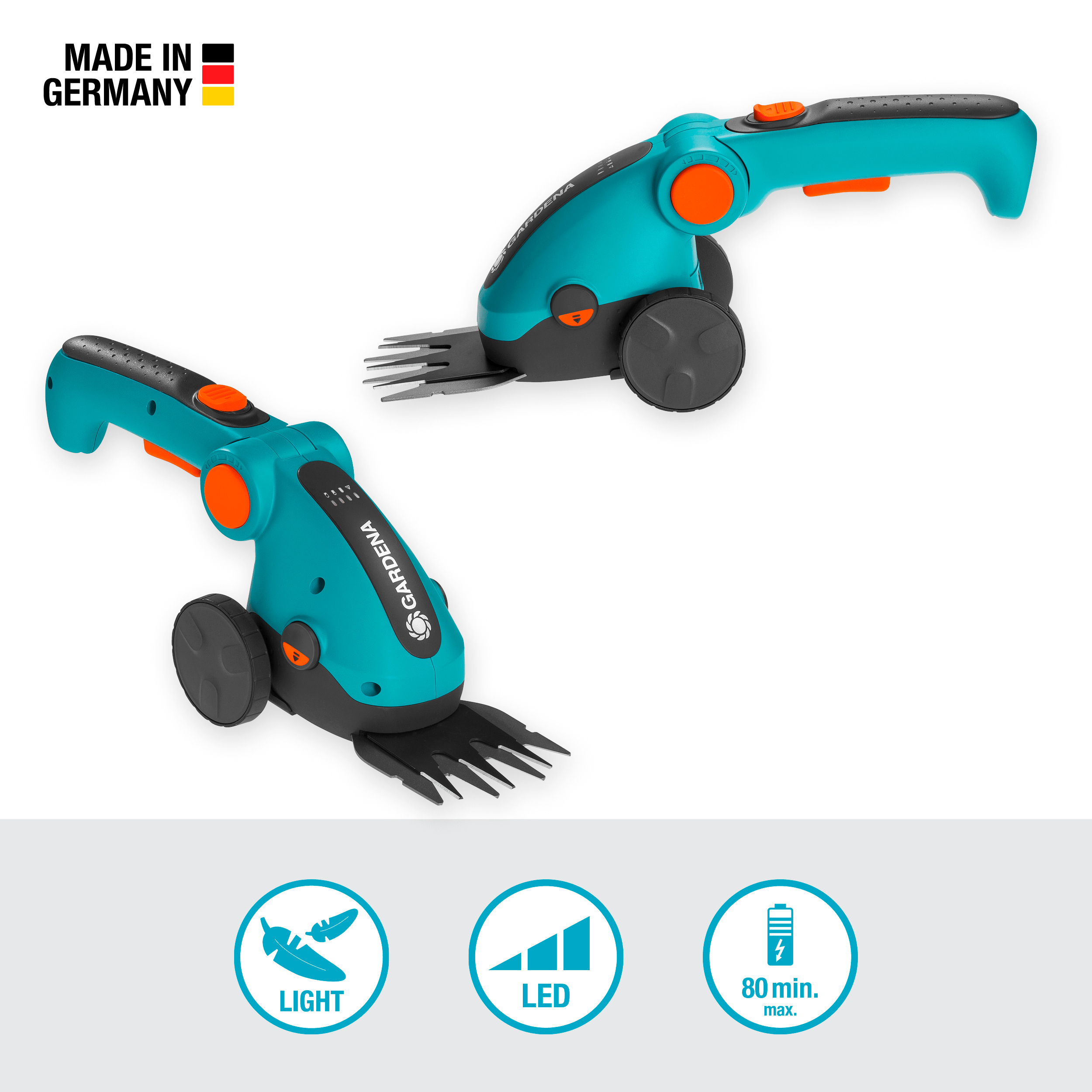 Gardena Set Akku-Grasschere ComfortCut Li Gardena Set Akku-Grasschere ComfortCut Li