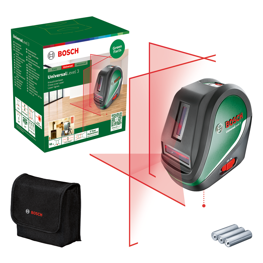 Bosch Kreuzlinien-Laser UniversalLevel 3