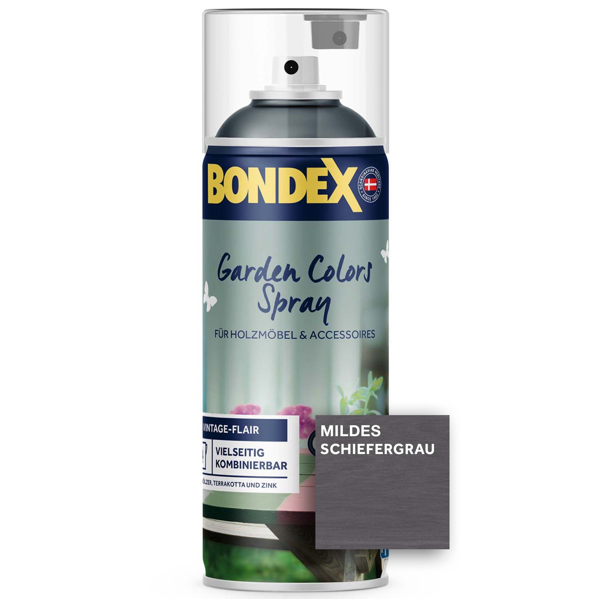 Bondex Garden Colors Spray schiefergrau, 0,4 l Bondex Garden Colors Spray schiefergrau, 0,4 l