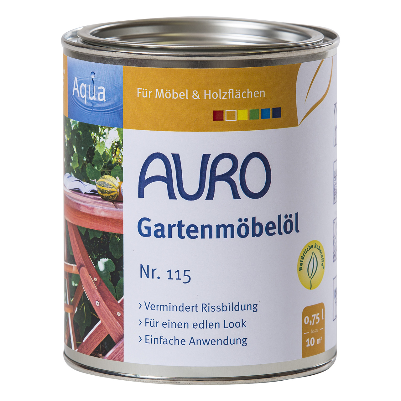 Auro Gartenmöbelöl Nr. 115, 750ml