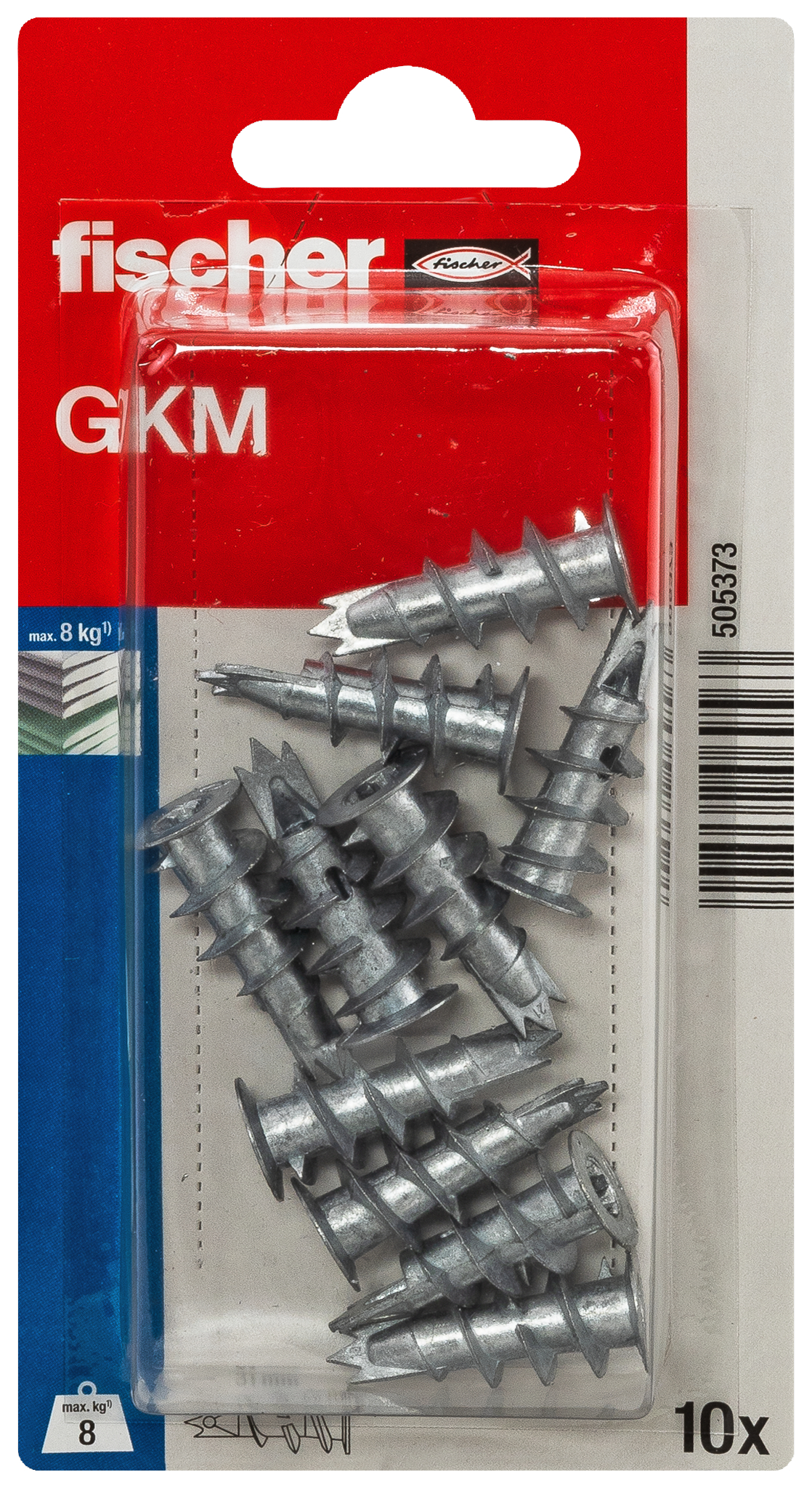 fischer Gipskartondübel Metall GKM K (10) fischer Gipskartondübel Metall GKM K (10)