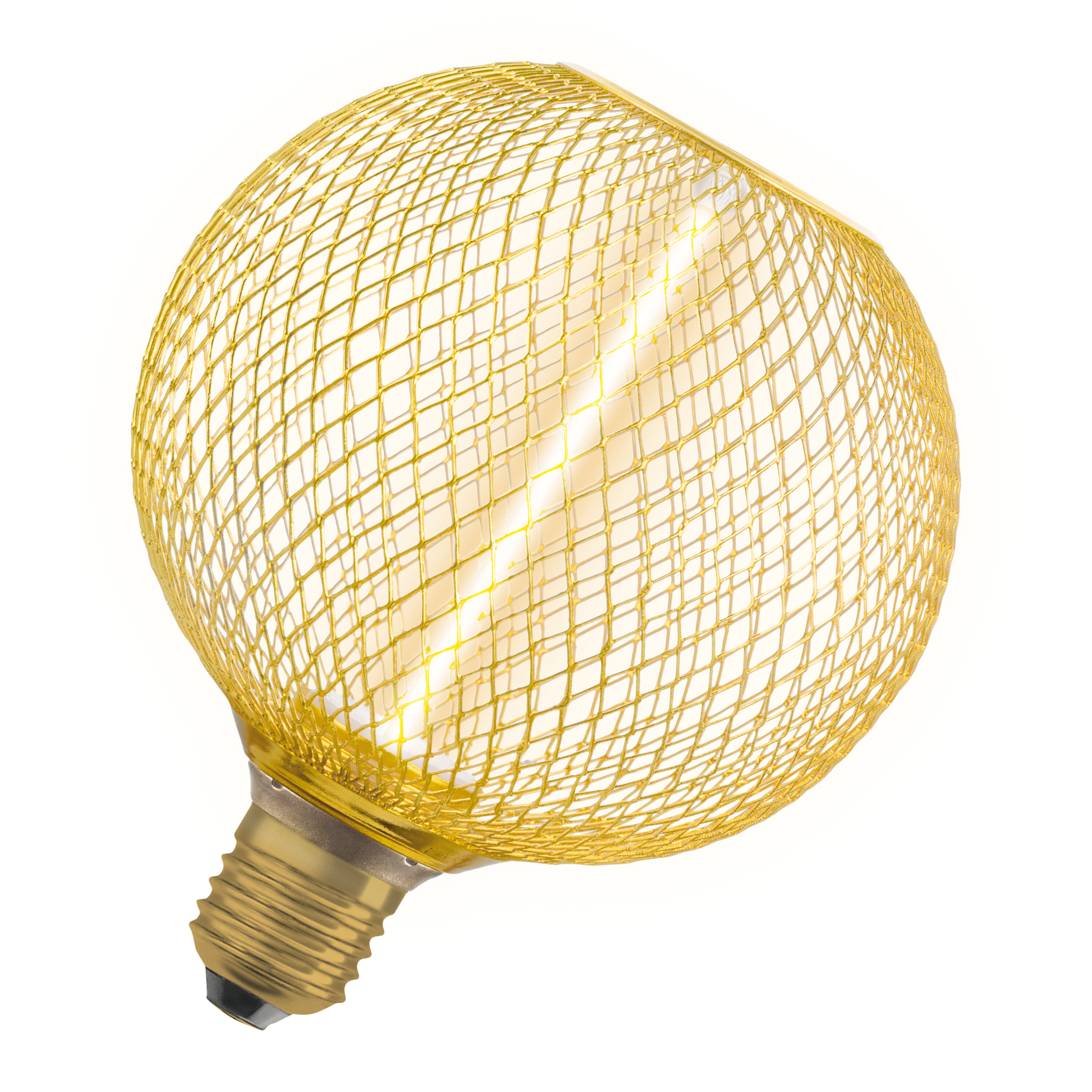 Osram LED Leuchte Globe, gold, warmweiß, E27