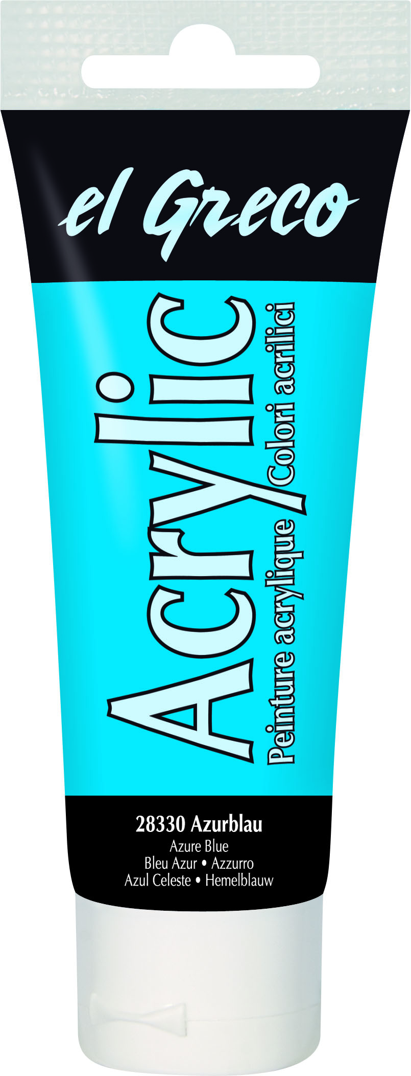 4000798283308 EL GRECO ACRYLIC 75ML AZURBLAU KREUL