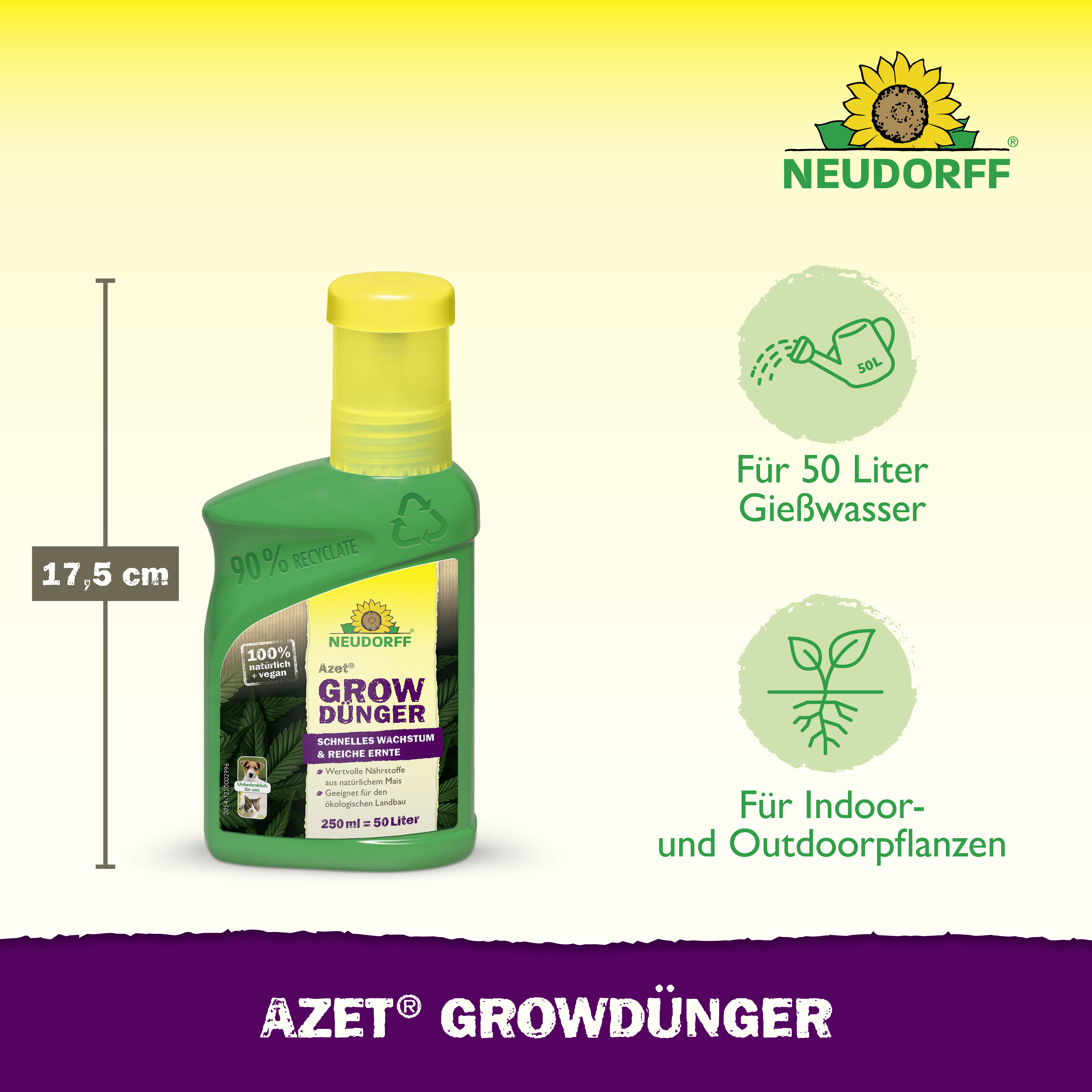 Neudorff Azet GrowDünger, 250 ml