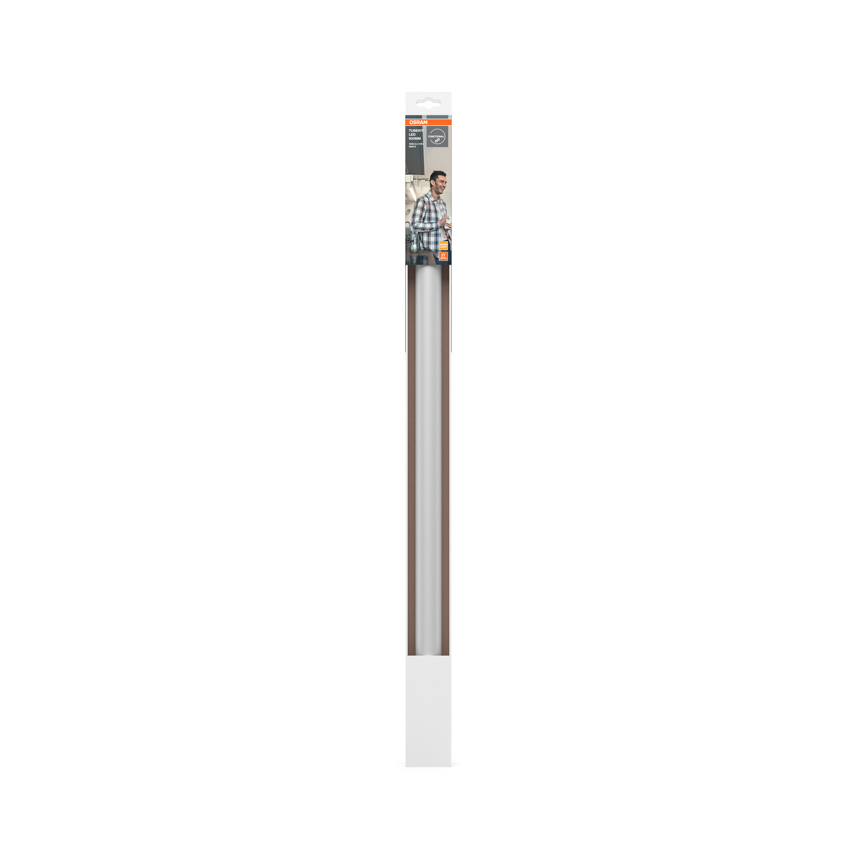 Osram Mobile LED-Lichtleiste "TubeKIT LED", 600 mm, 8.9W, 3000K