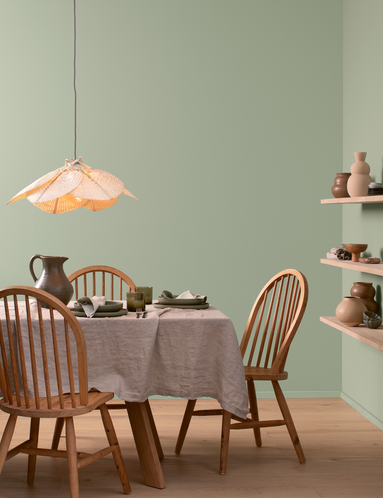 Alpina Pure Farben Eukalyptusgrün, 2,5 Liter