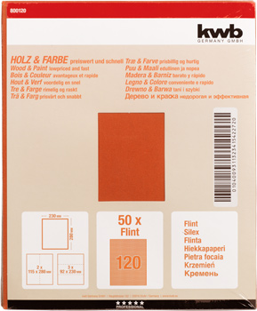 800120-300 Kwb Schleifbogen Flint K 120