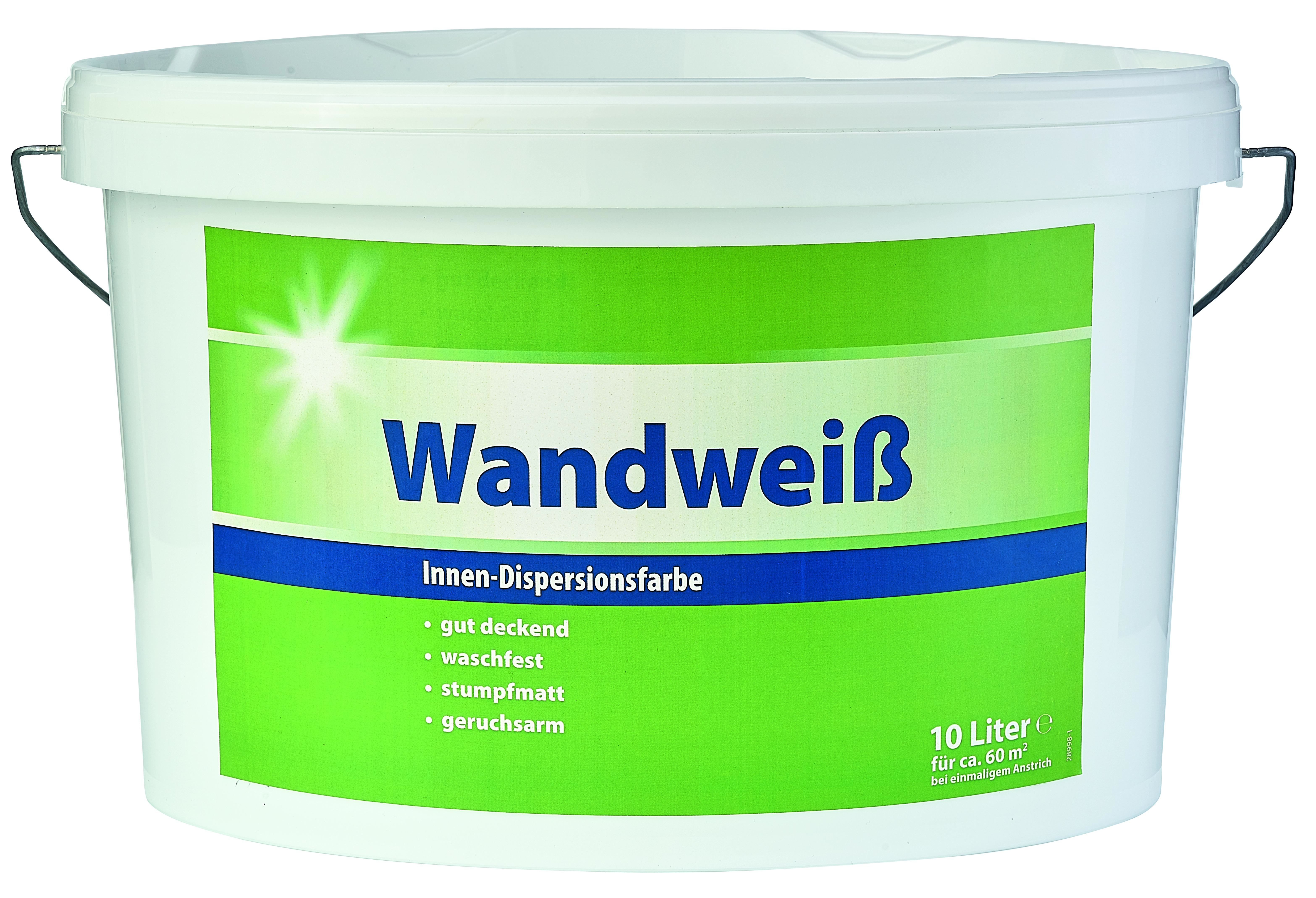 Wandweiss-10L Wandfarbe Wandweiß