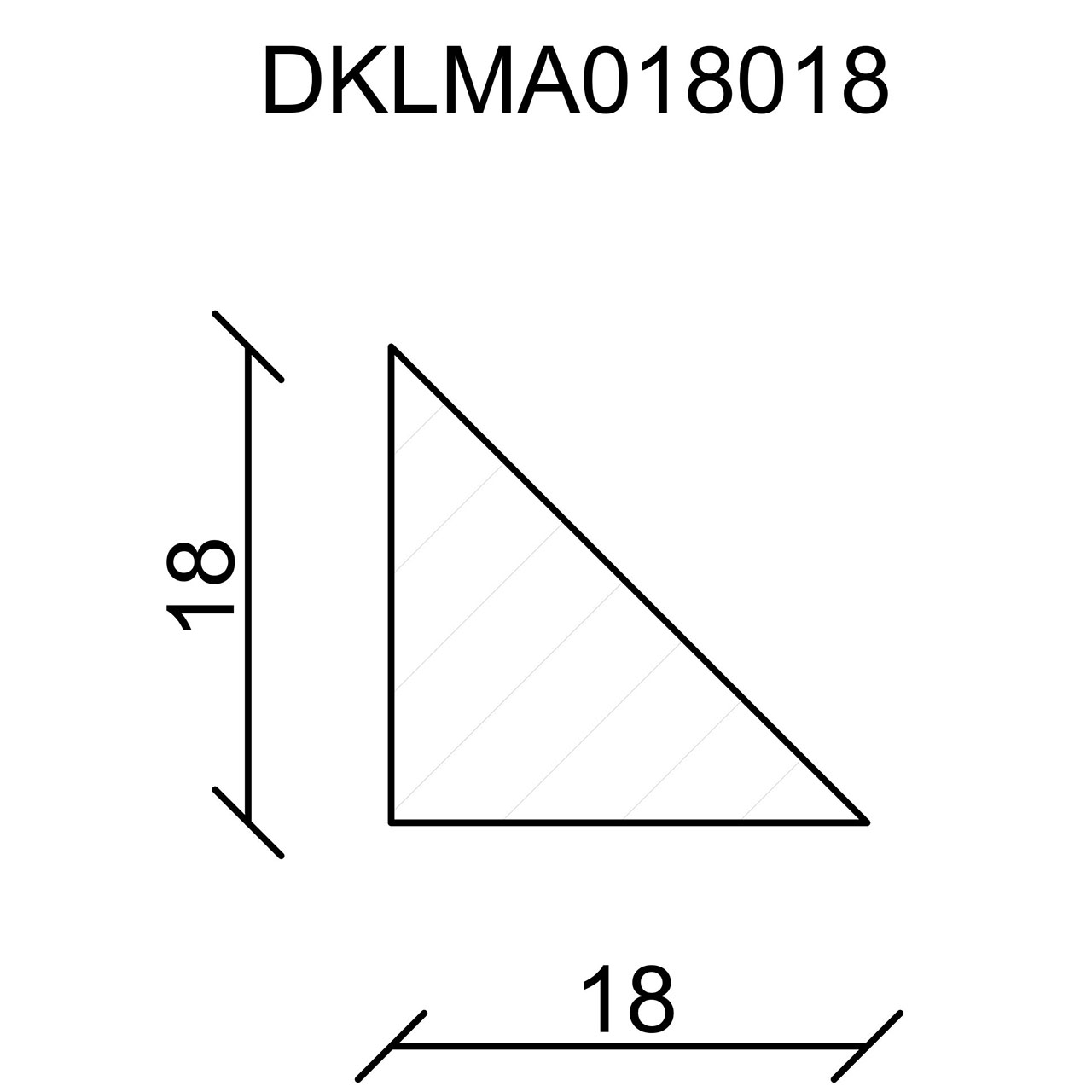 544136-Querschnitt Neuhofer Dreikantleiste, Fichte/Kiefer astrein roh