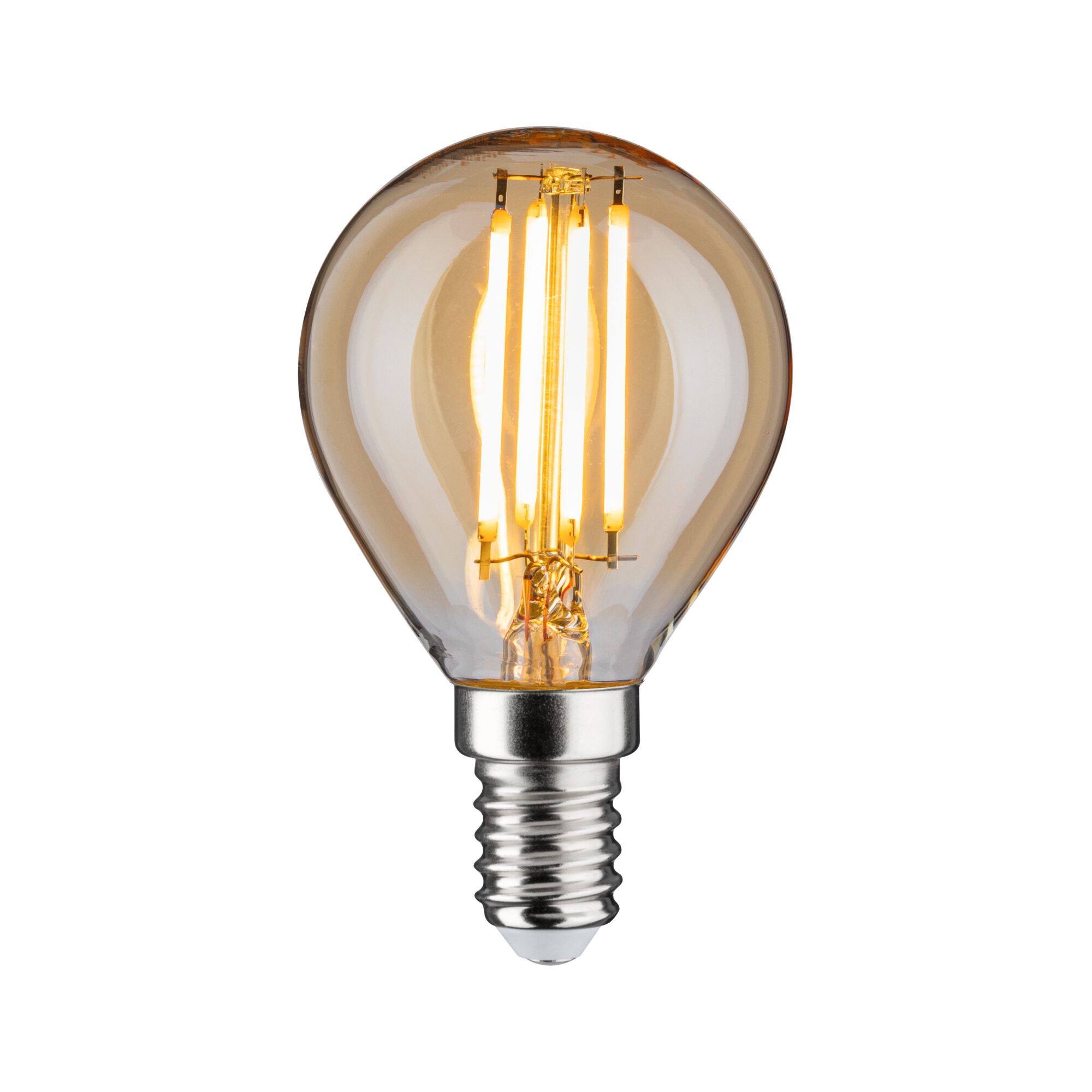 Paulmann LED Tropfen, 430lm, E14, 4,7W, gold dim., 2500K, 230V Paulmann LED Tropfen, 430lm, E14, 4,7W, gold dim., 2500K, 230V