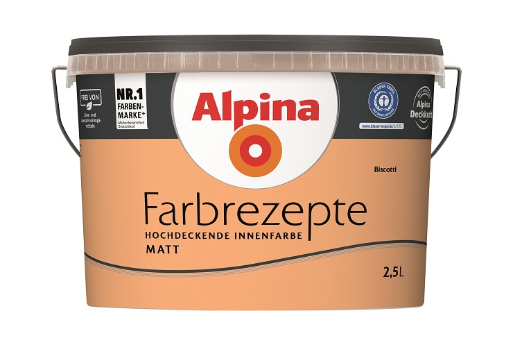 Alpina Farbrezepte Biscotti, 2,5L