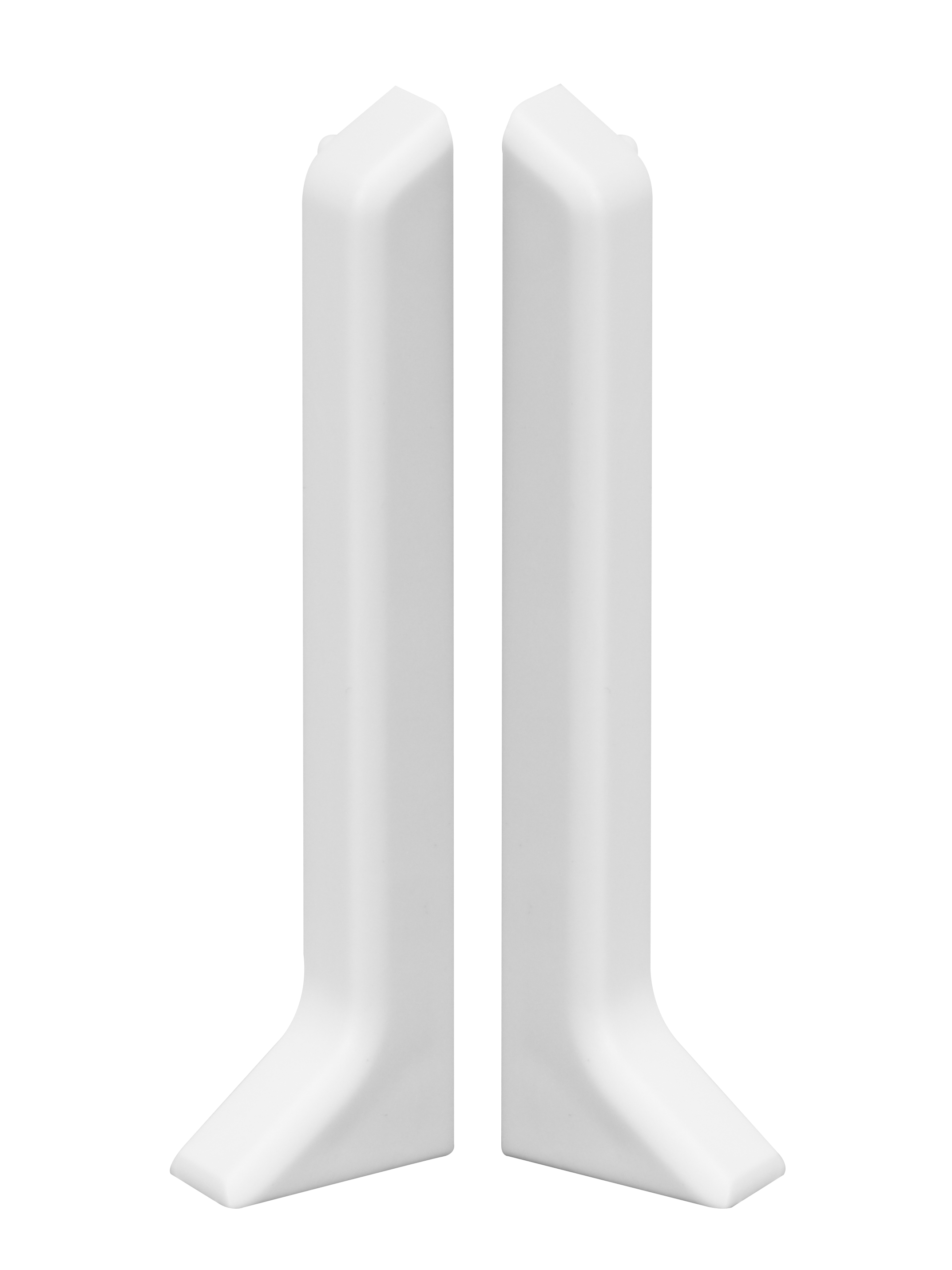 Döllken Endkappen Kernsockelleiste 60, weiß