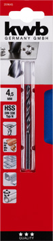 209645-300 Kwb HSS-Spiralbohrer 4,5 mm