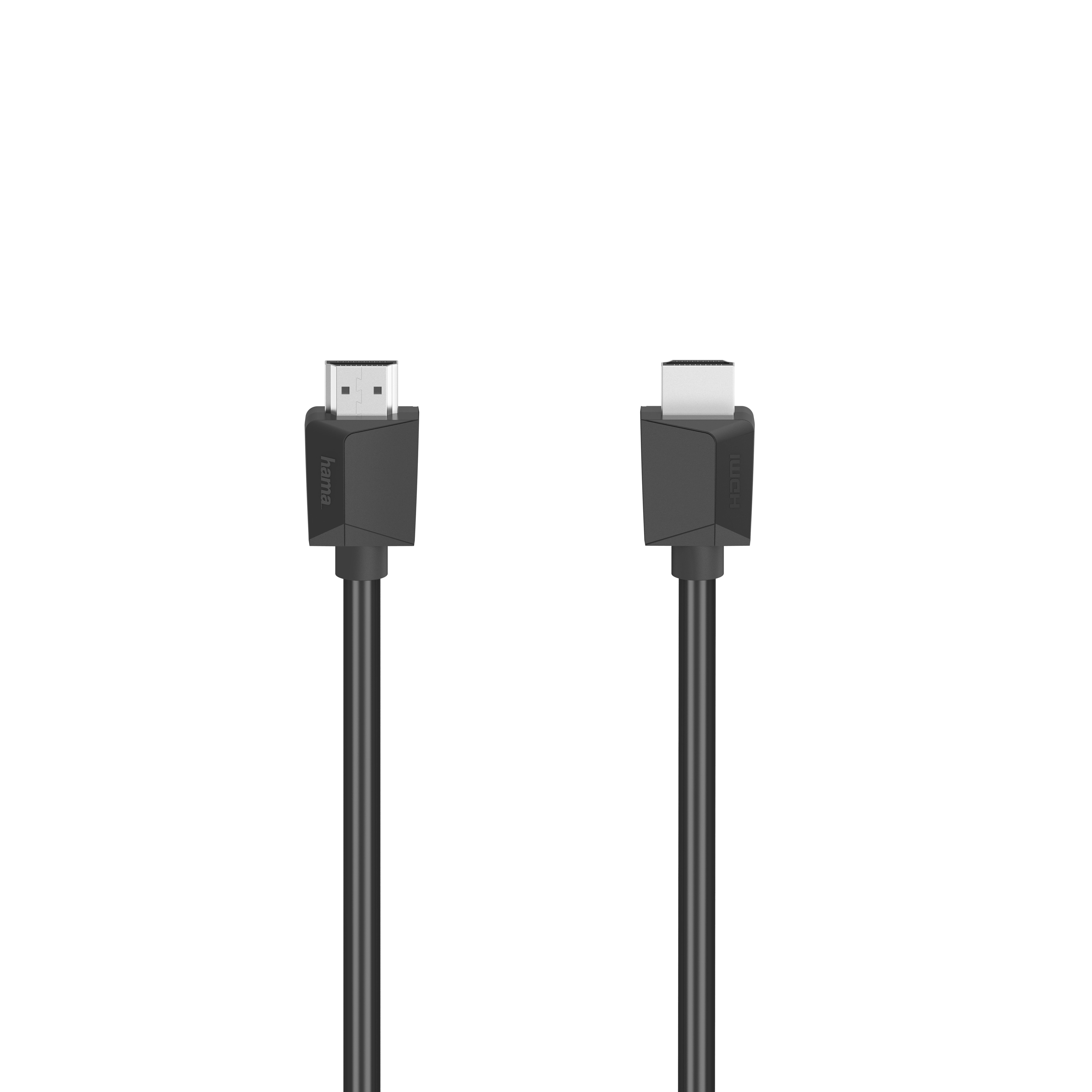 812985 Hama HDMI-Kabel, 4K, Stecker, 1,5M