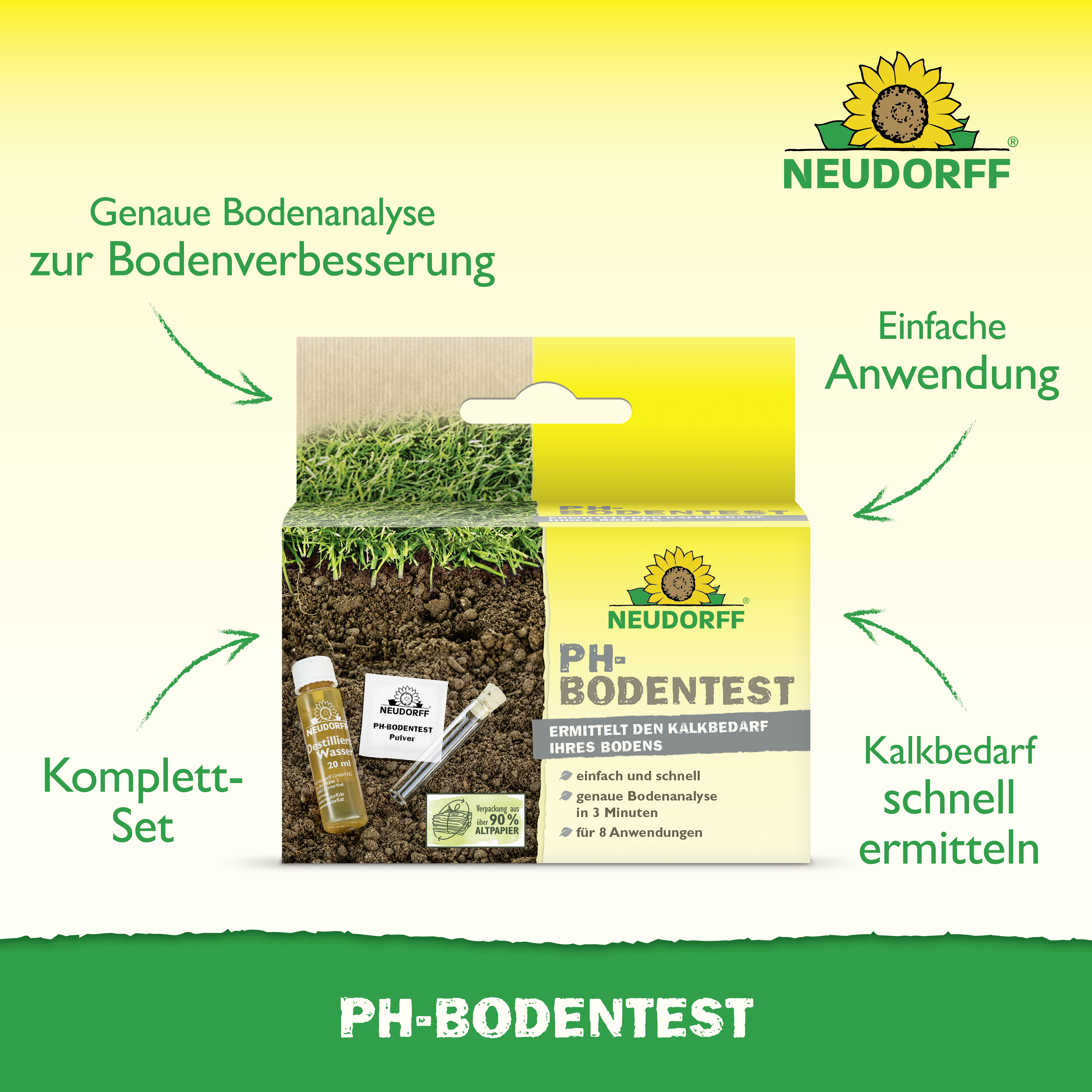Neudorff pH-Bodentest