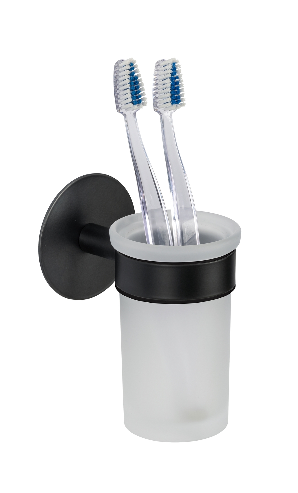 Schöner Wohnen Zahnputzbecherhalter Uno Meleto, schwarz Schöner Wohnen Zahnputzbecherhalter Uno Meleto, schwarz