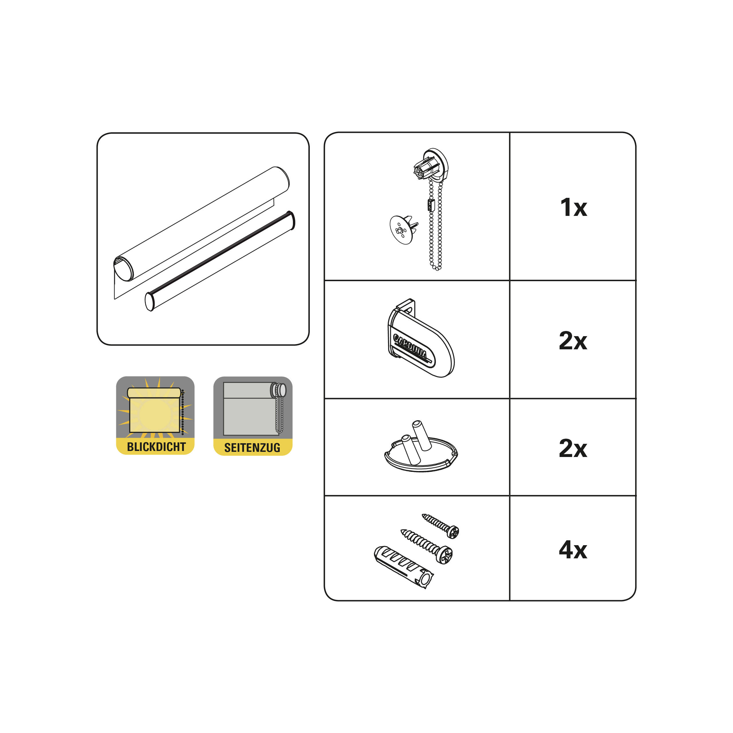 486552_08 GARDINIA SEITENZUG -ROLLO FARB.612 92X180
