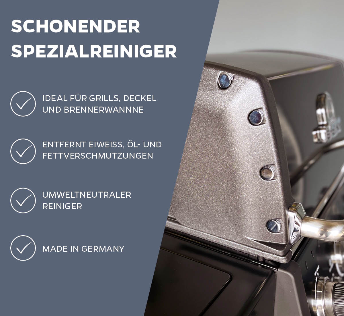 Grillfürst Grillreiniger für Aluminiumoberflächen (Alu-Druckguss), 500 ml
