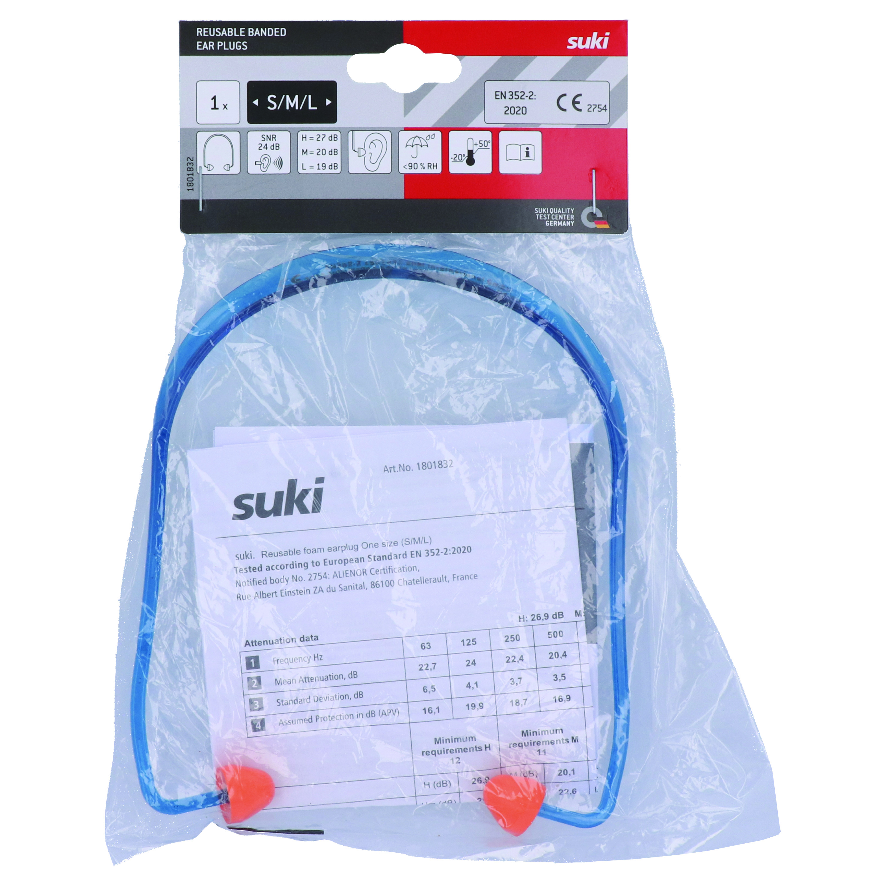 Suki Gehörschutzbügel 24 dB Suki Gehörschutzbügel 24 dB