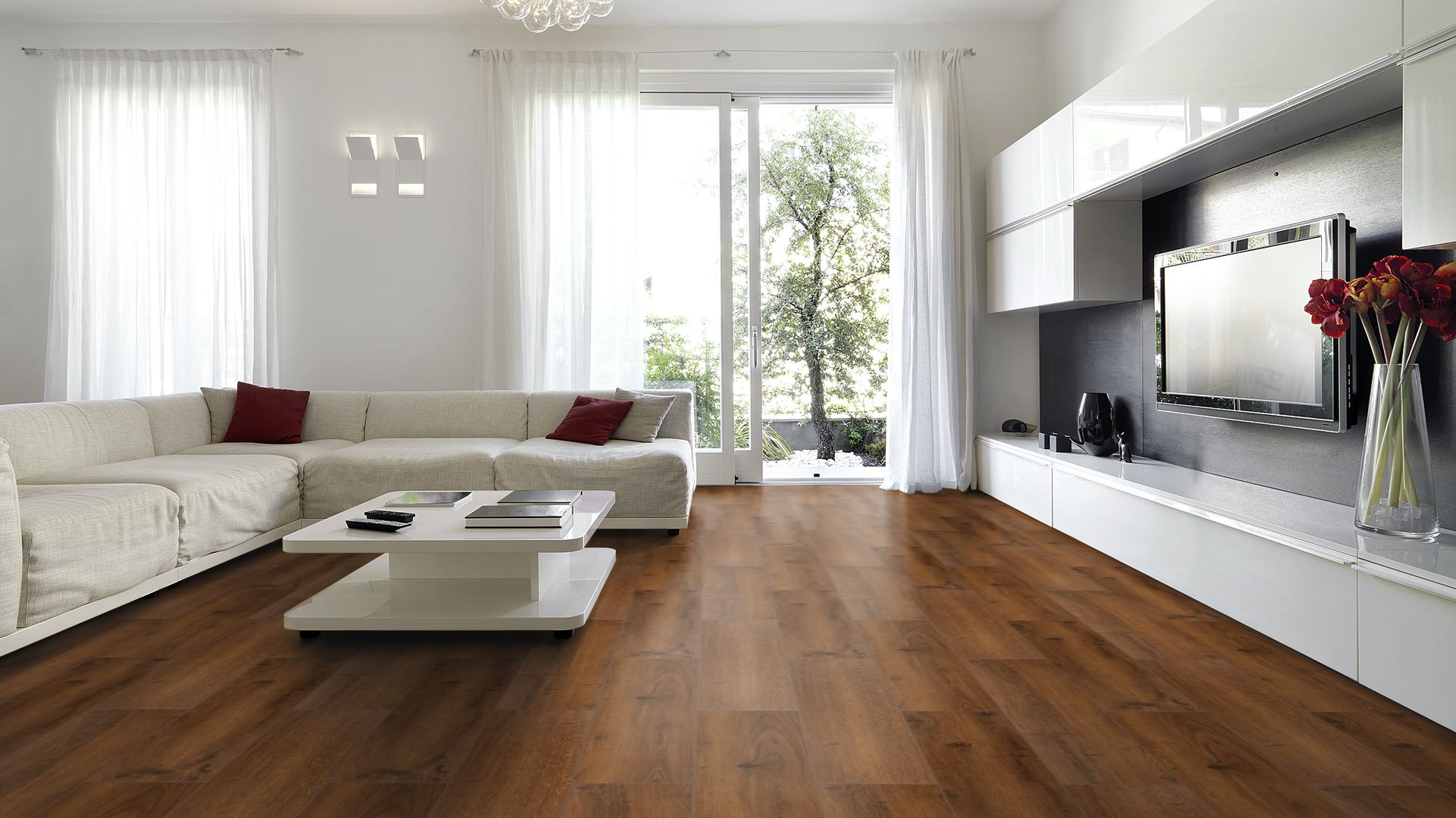 230493_4 Classen Laminatboden Oak Dark Brown