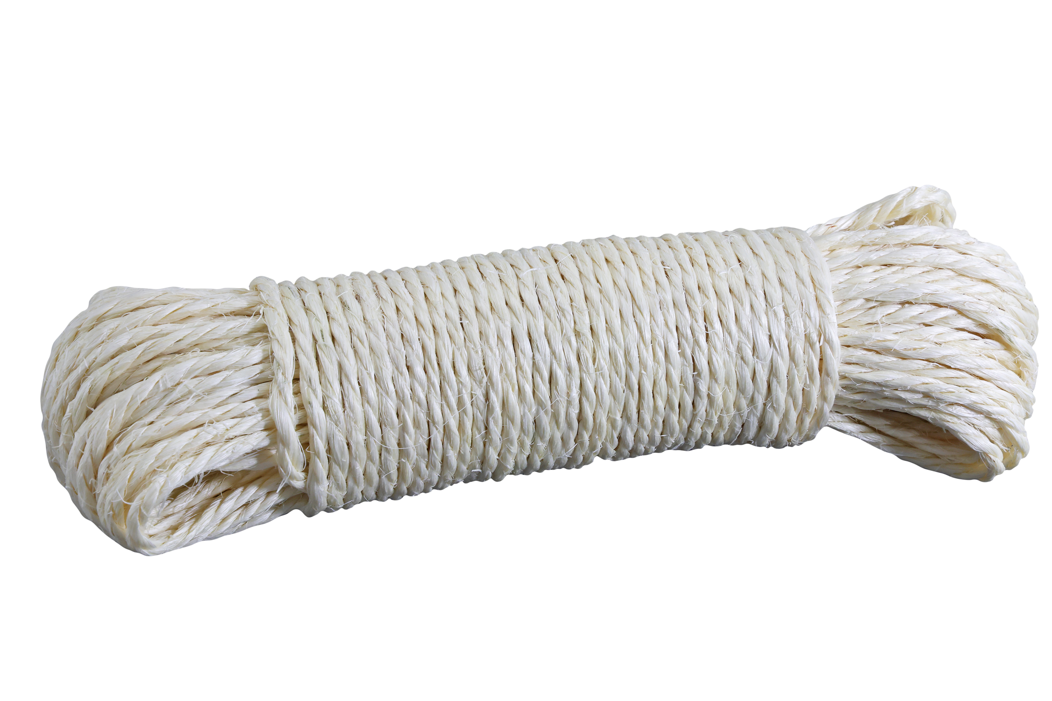 Bürstenmann Sisal-Wäscheleine gedreht, 30 m