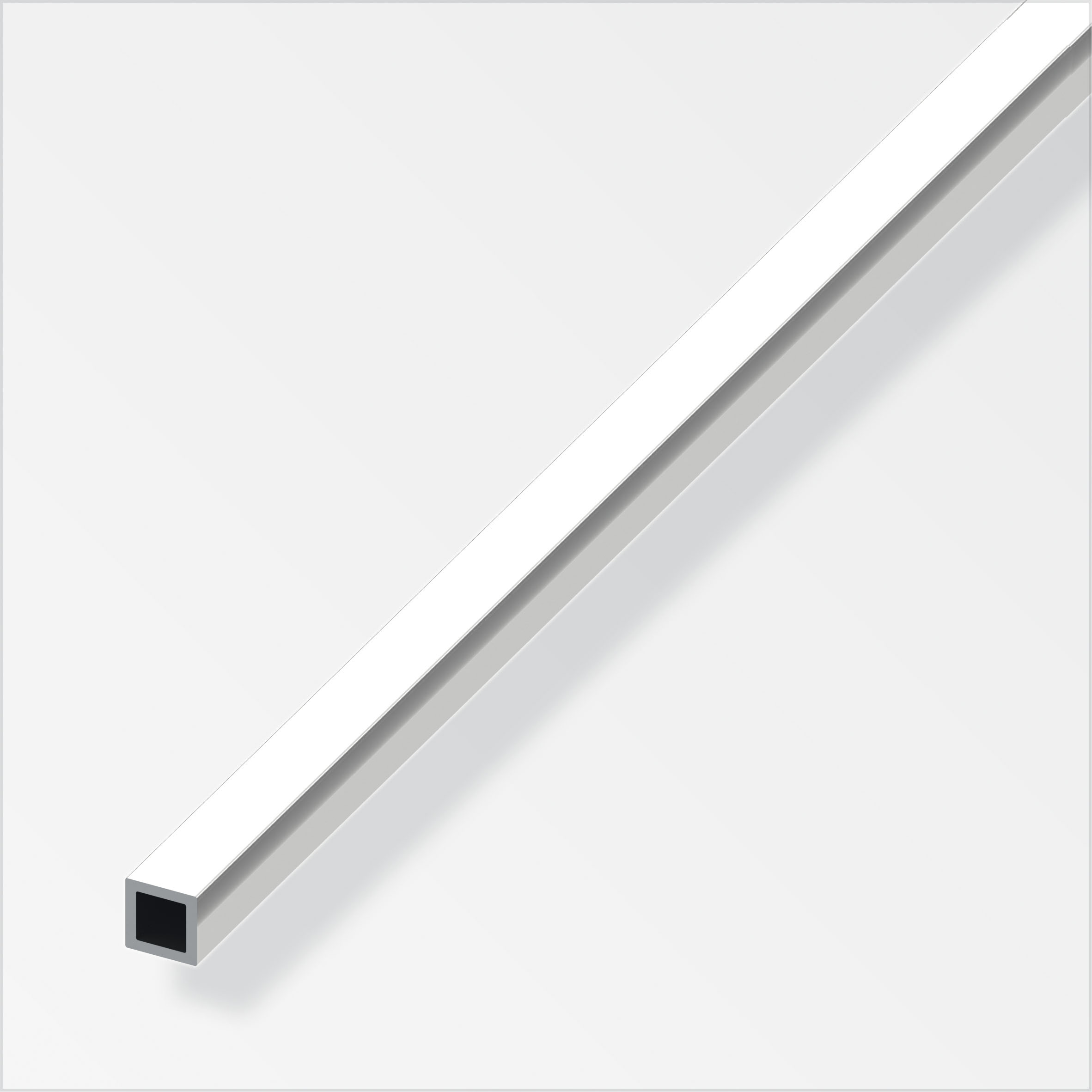 023408_Quadratrohr Alfer Vierkantrohr, 10 x 10 mm, chromoptik